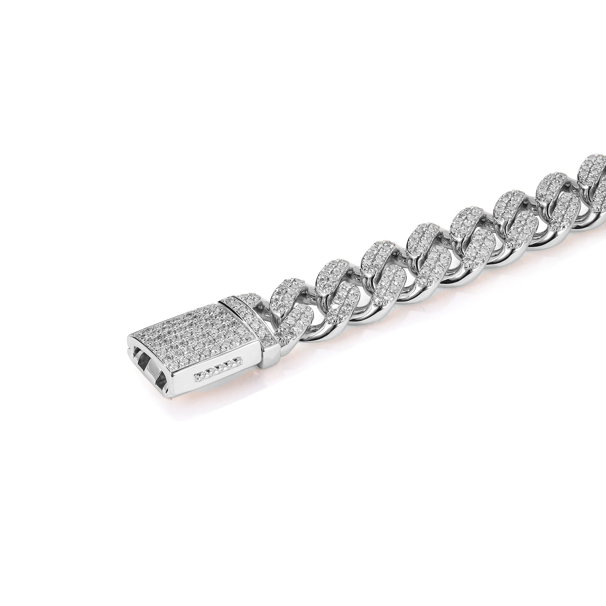 11mm Curbed Cuban Bracelet - Image 3