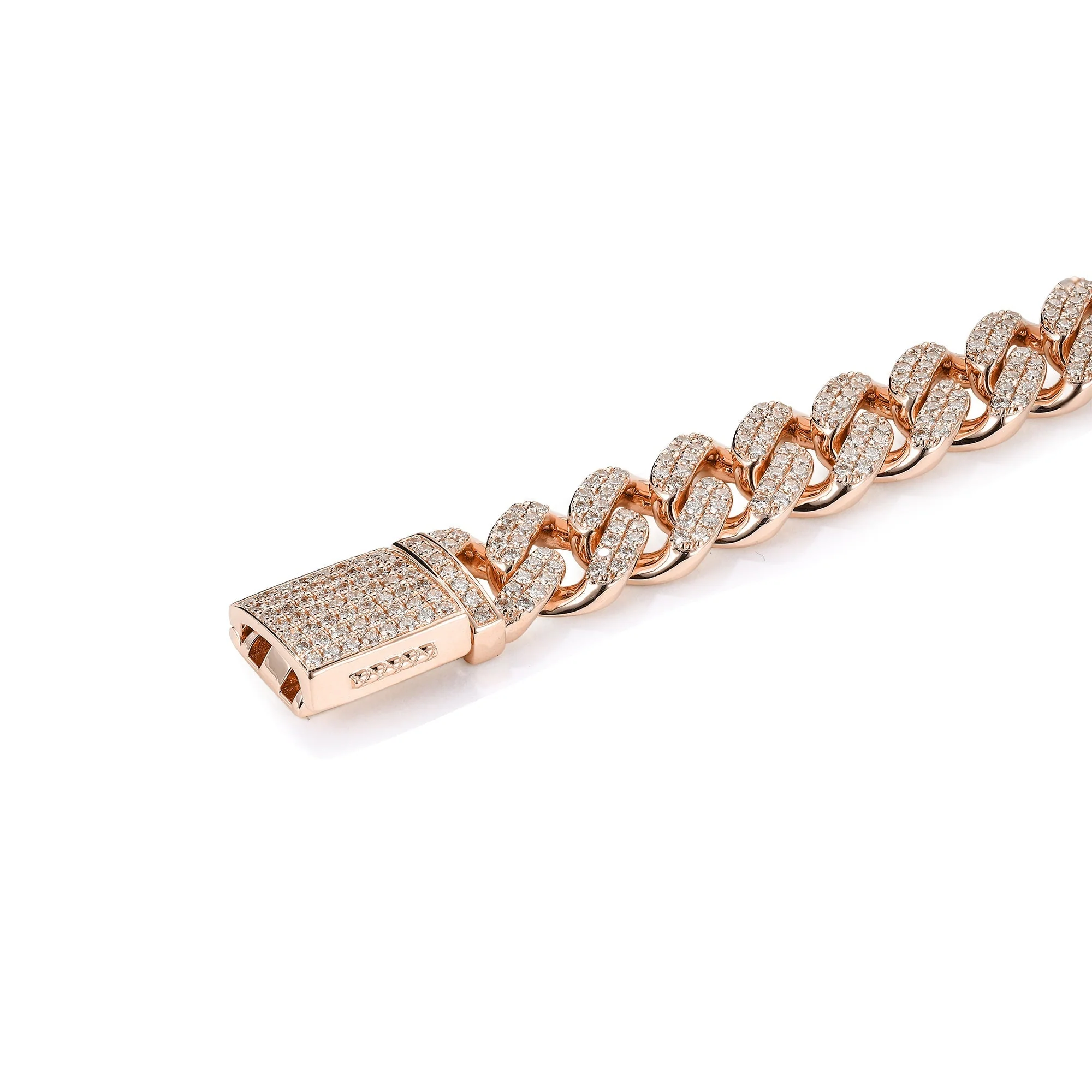 11mm Curbed Cuban Bracelet - Image 5