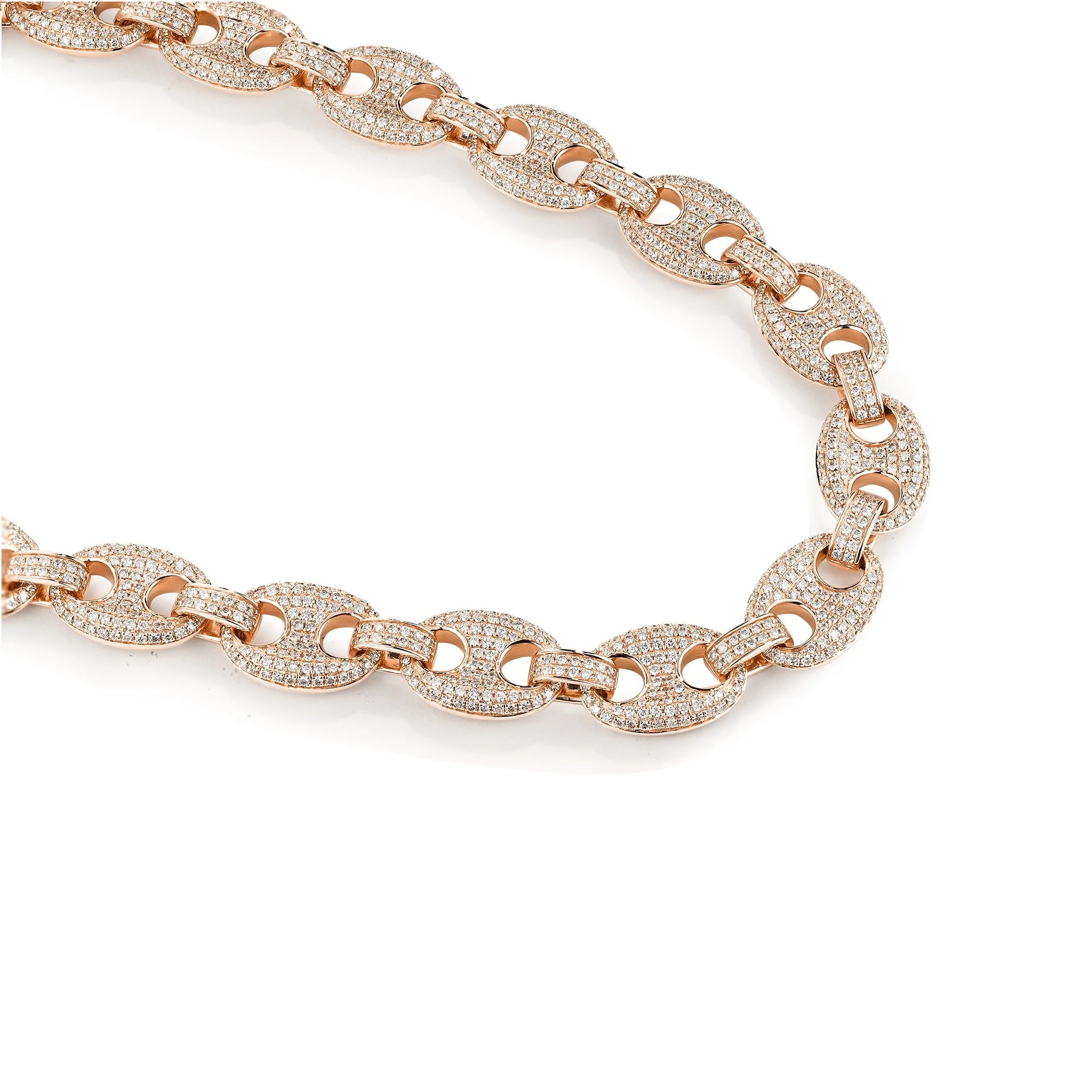 10mm Iced Out Gucci Link Bracelet - Image 6