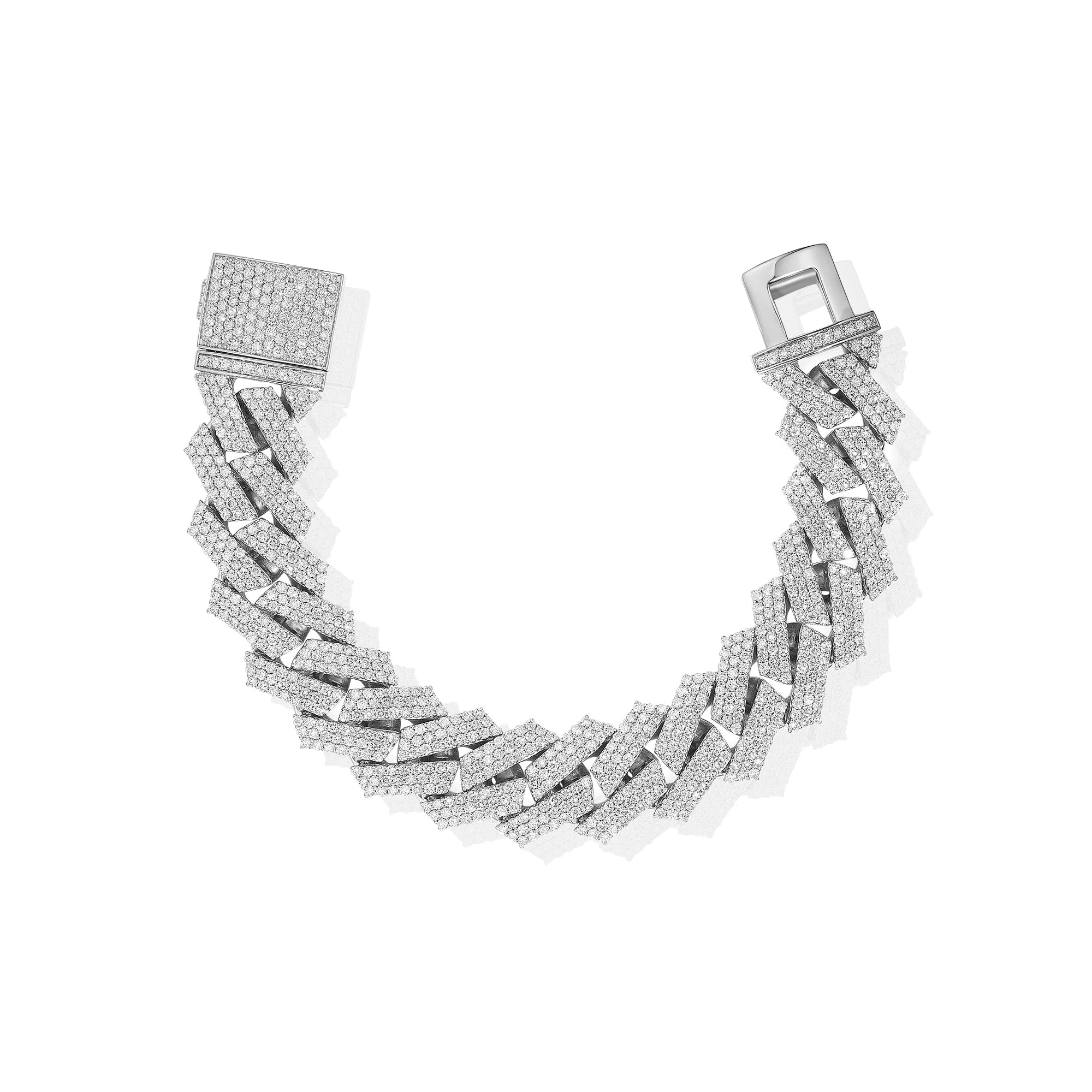 21mm Curbed Cuban Bracelet - Image 2