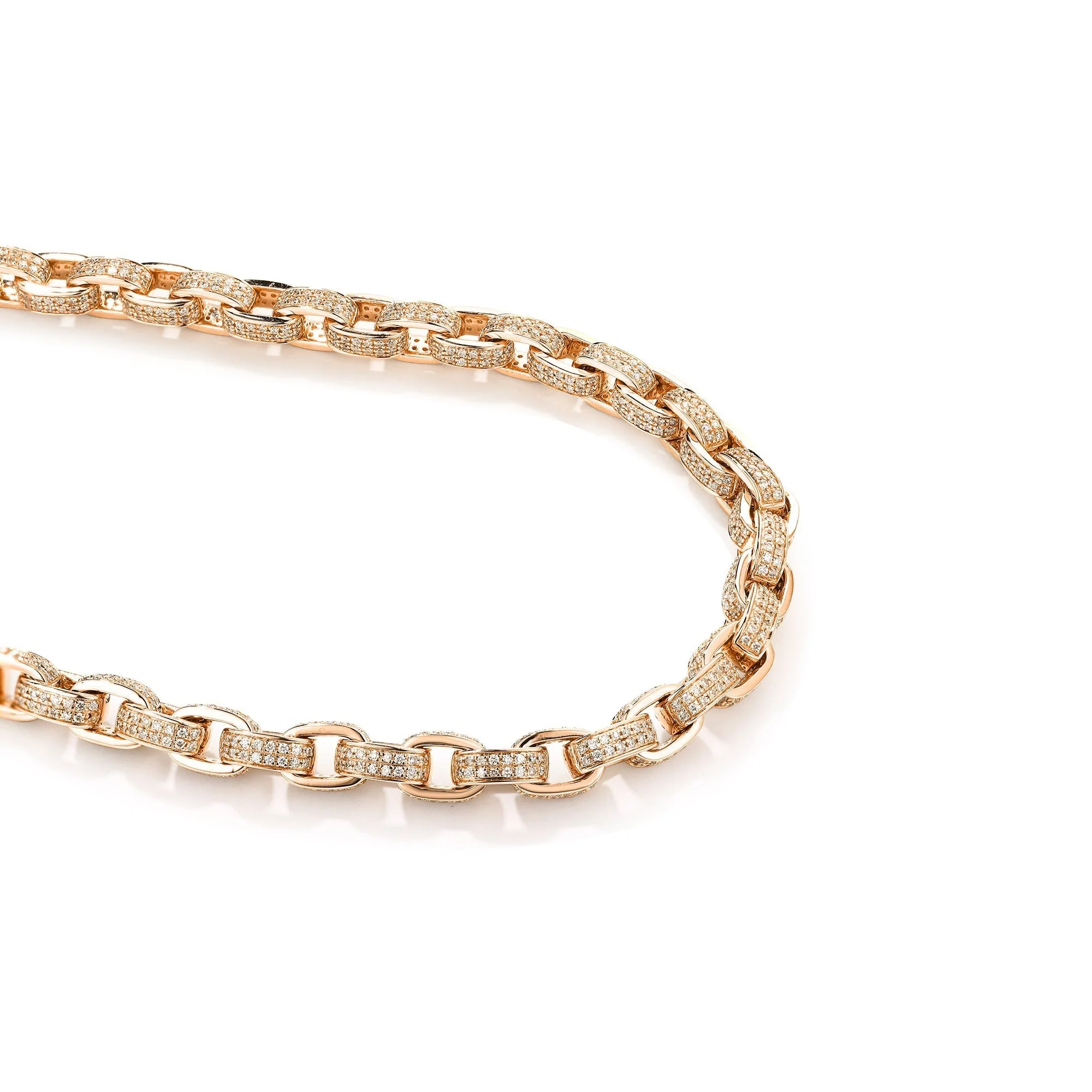 Iced Out Box Link Chain - Image 3