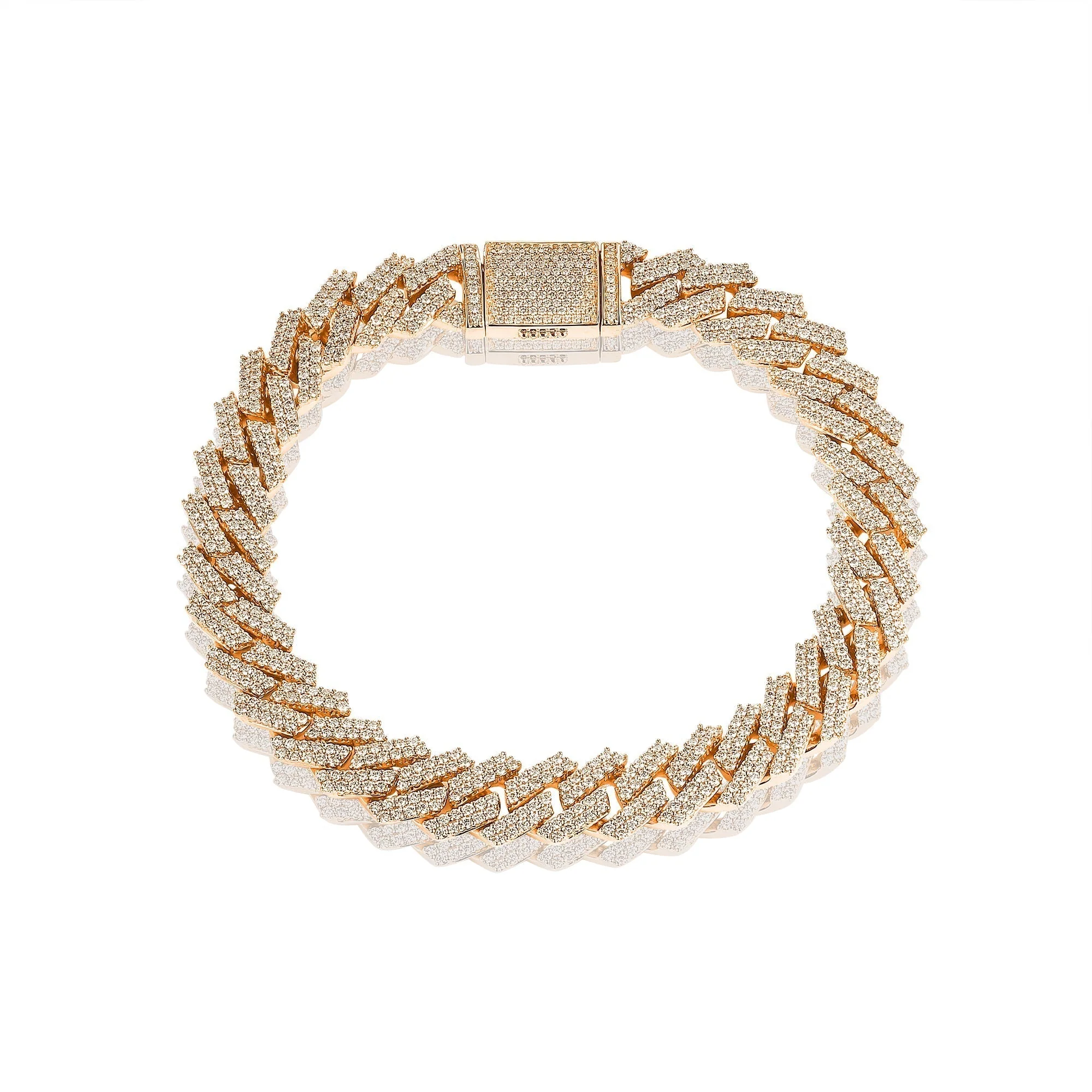 13mm Iced Out Miami Cuban Chain - Image 3