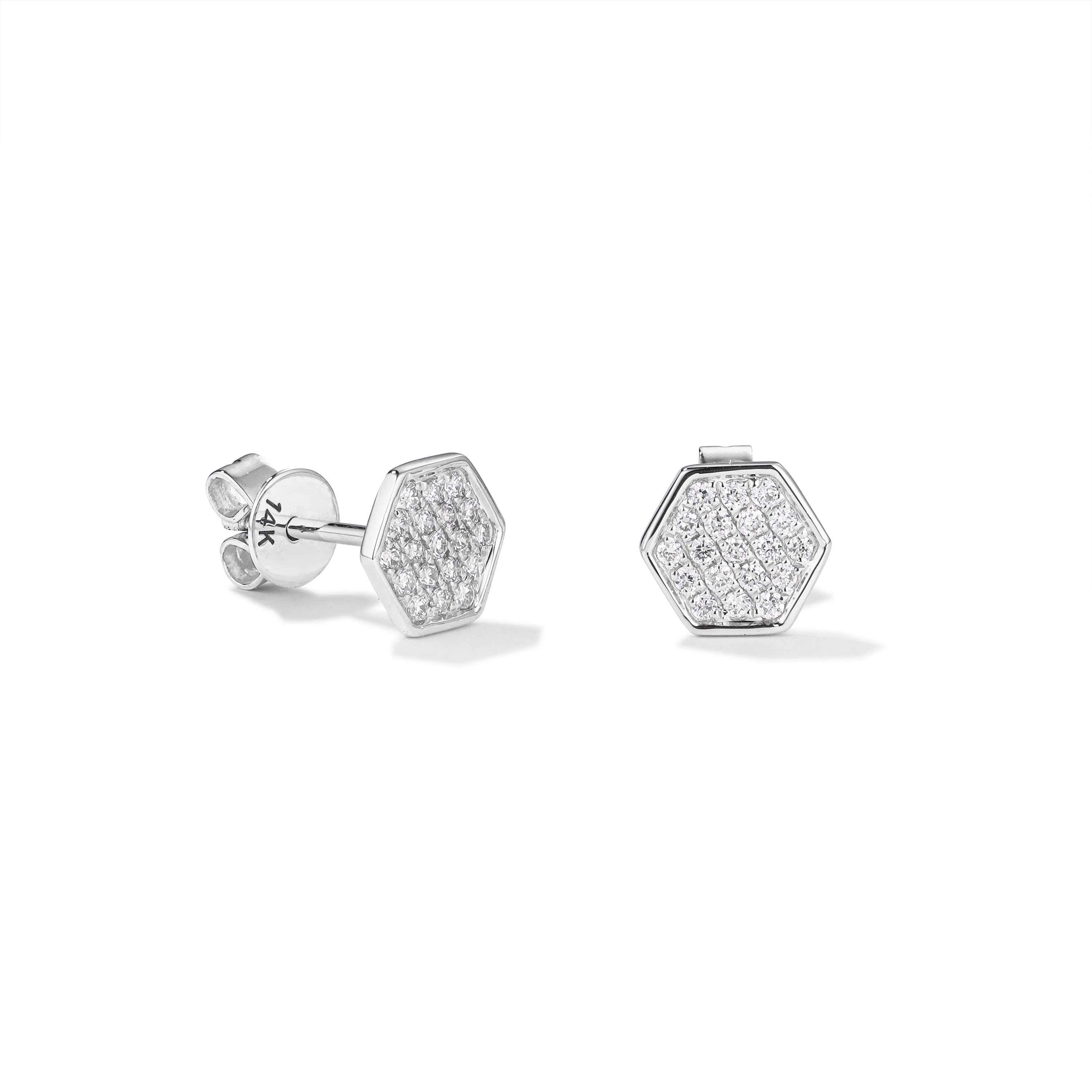 Hexabling Diamond Earrings - Image 2