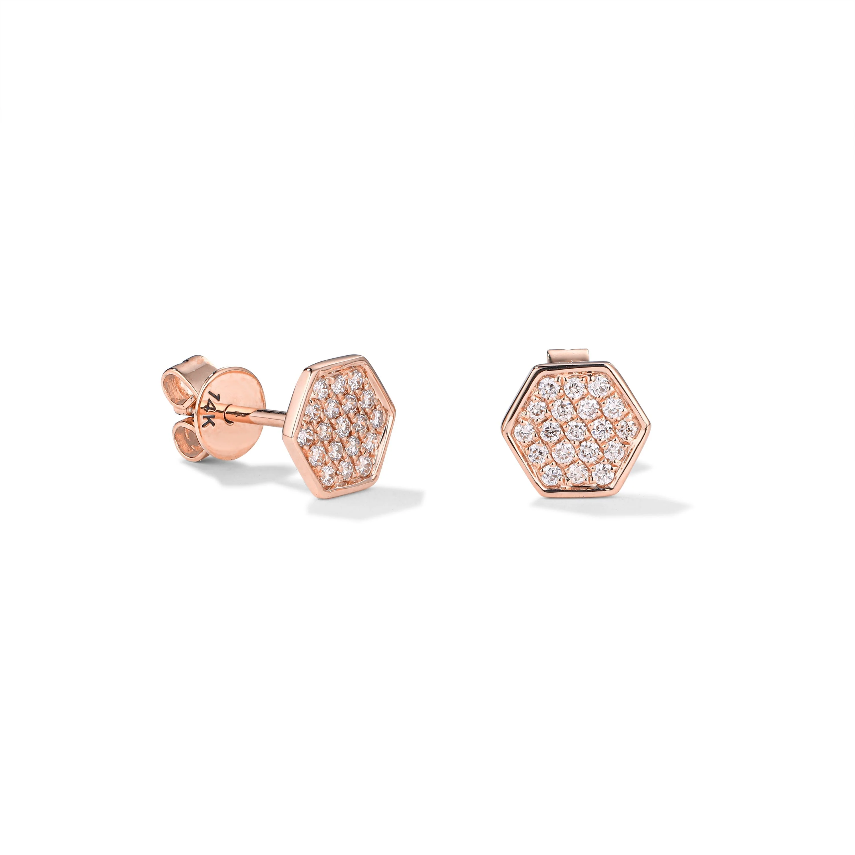Hexabling Diamond Earrings - Image 3
