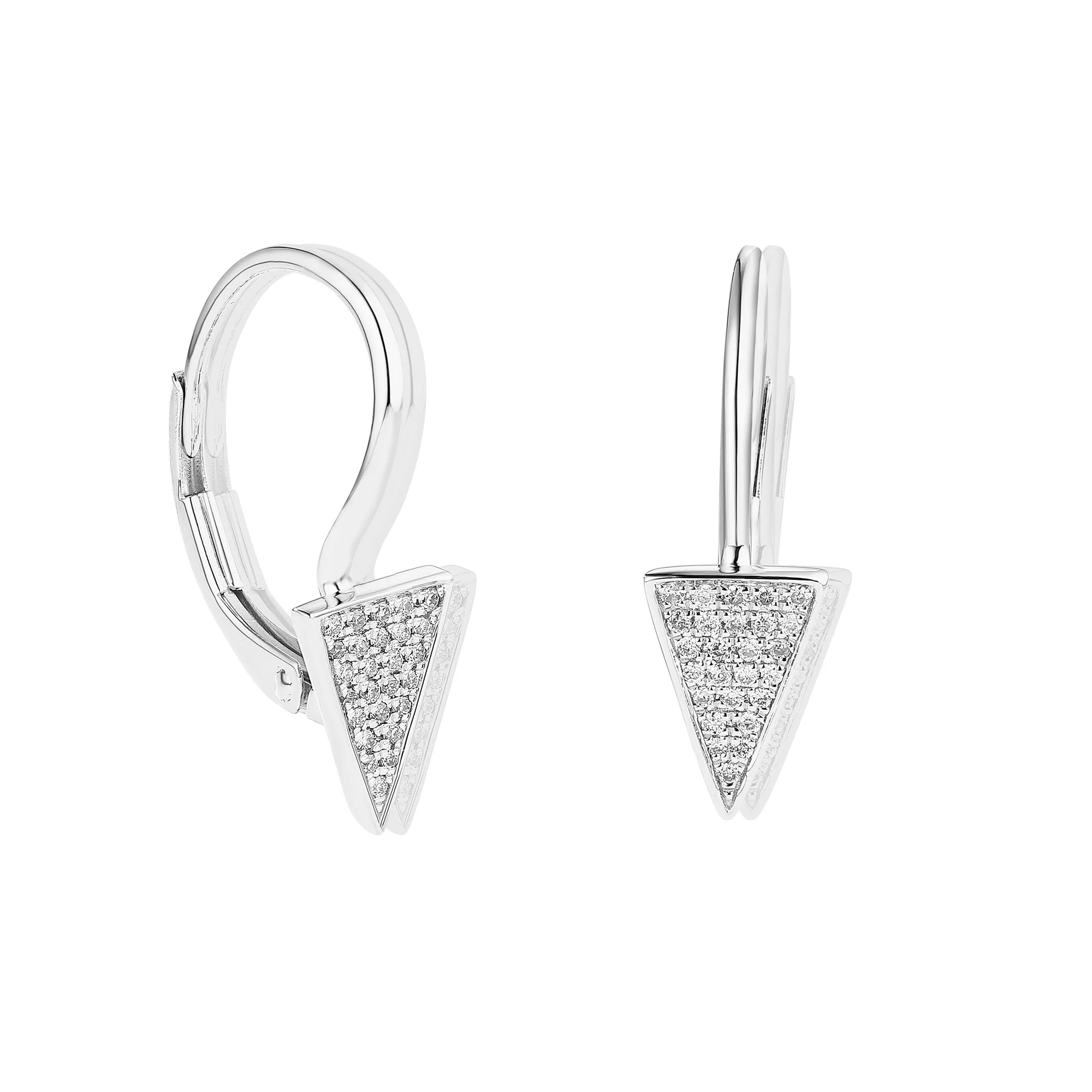 Trendsetter's Arrow Diamond Earrings - Image 2