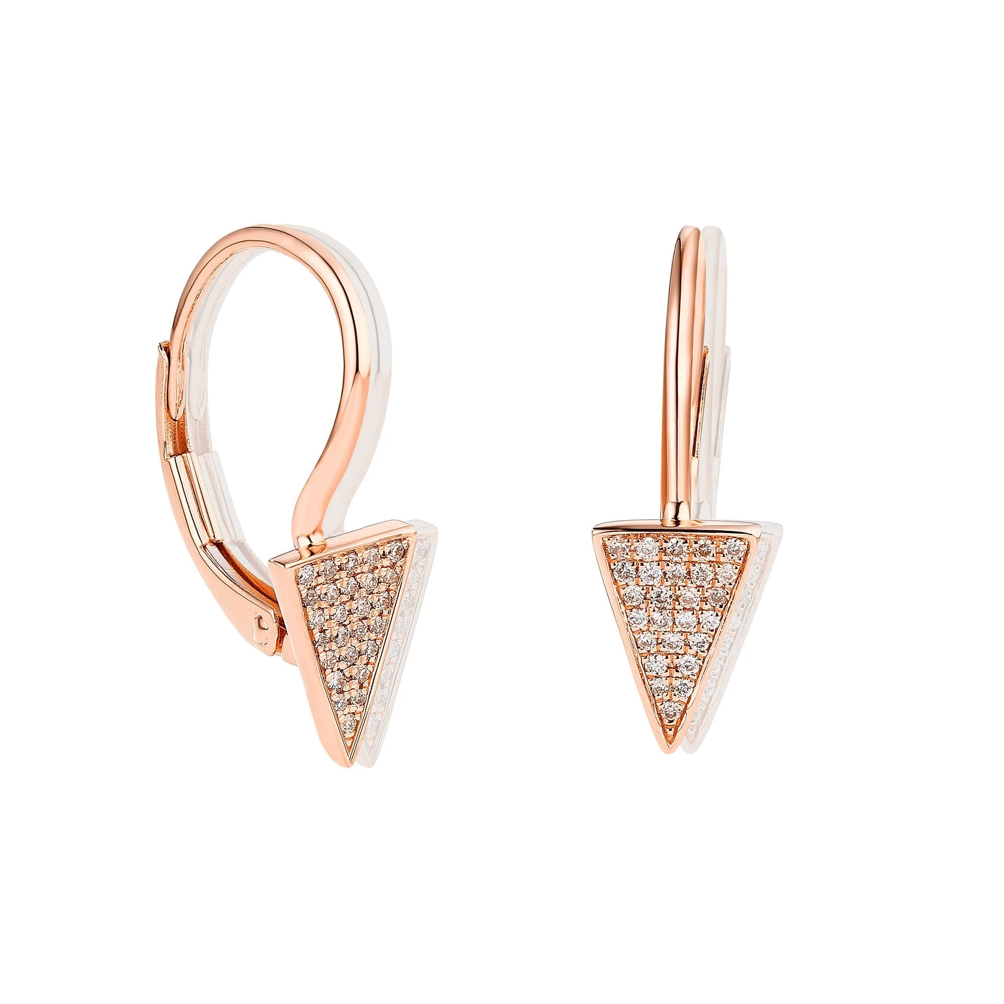 Trendsetter's Arrow Diamond Earrings - Image 3