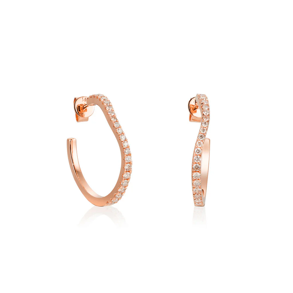 Amalfi Breeze Diamond Earrings - Image 3
