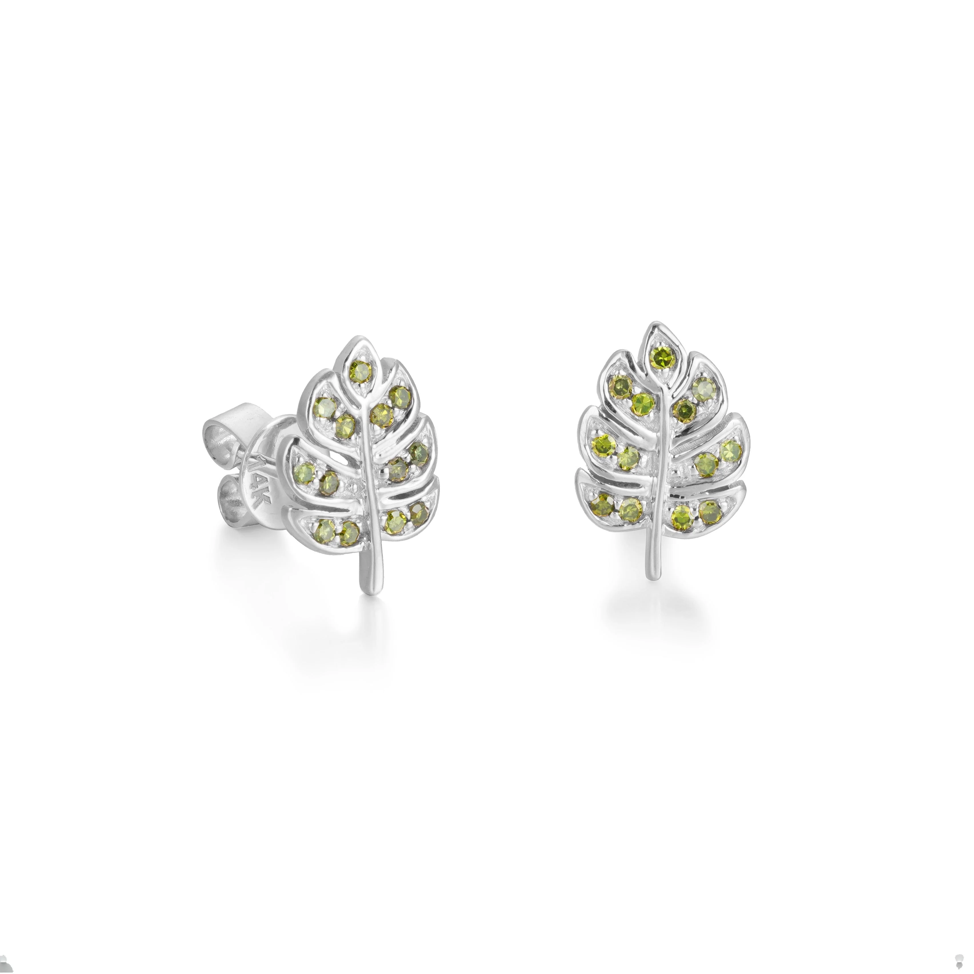 Autumn Gleam Diamond Earrings - Image 2
