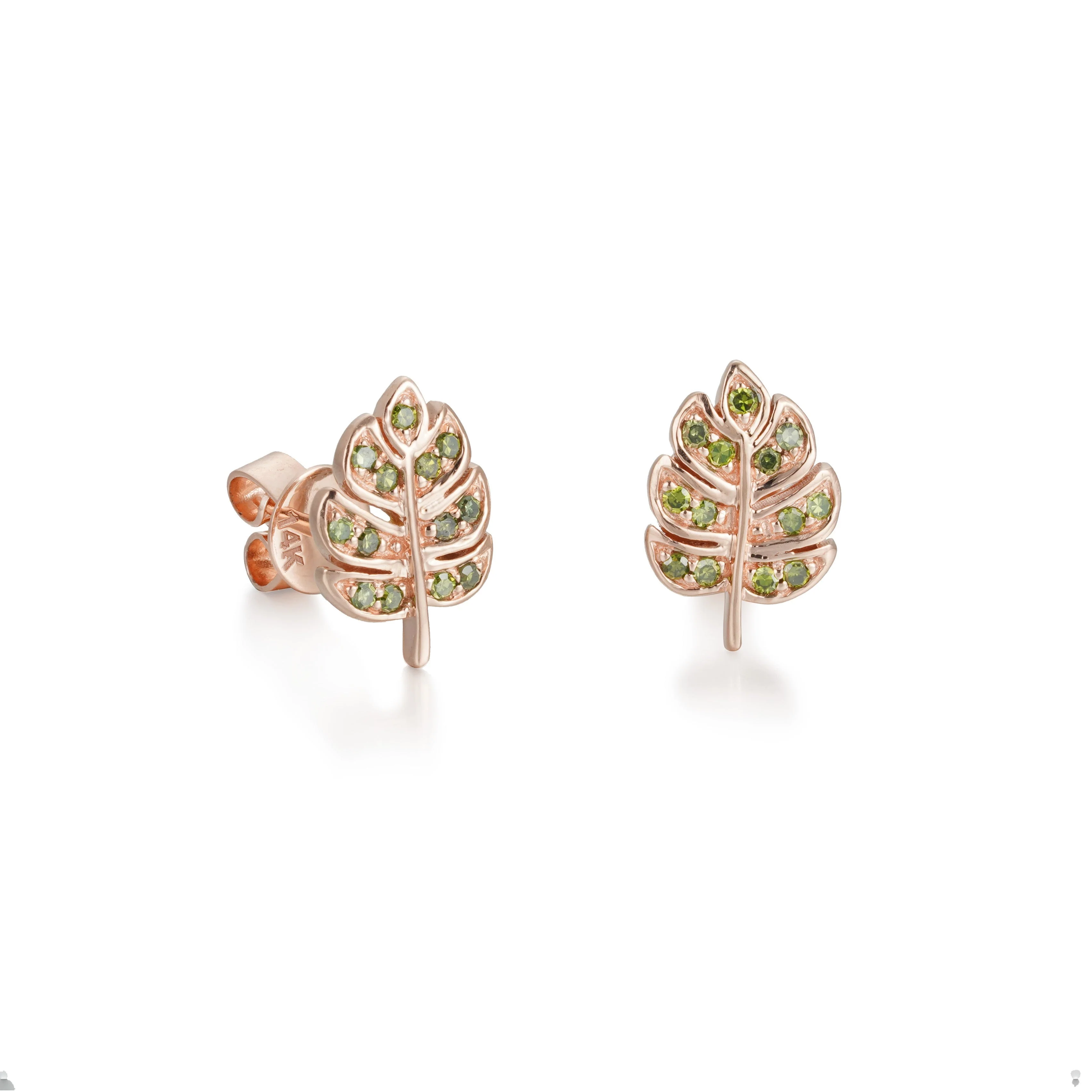 Autumn Gleam Diamond Earrings - Image 3