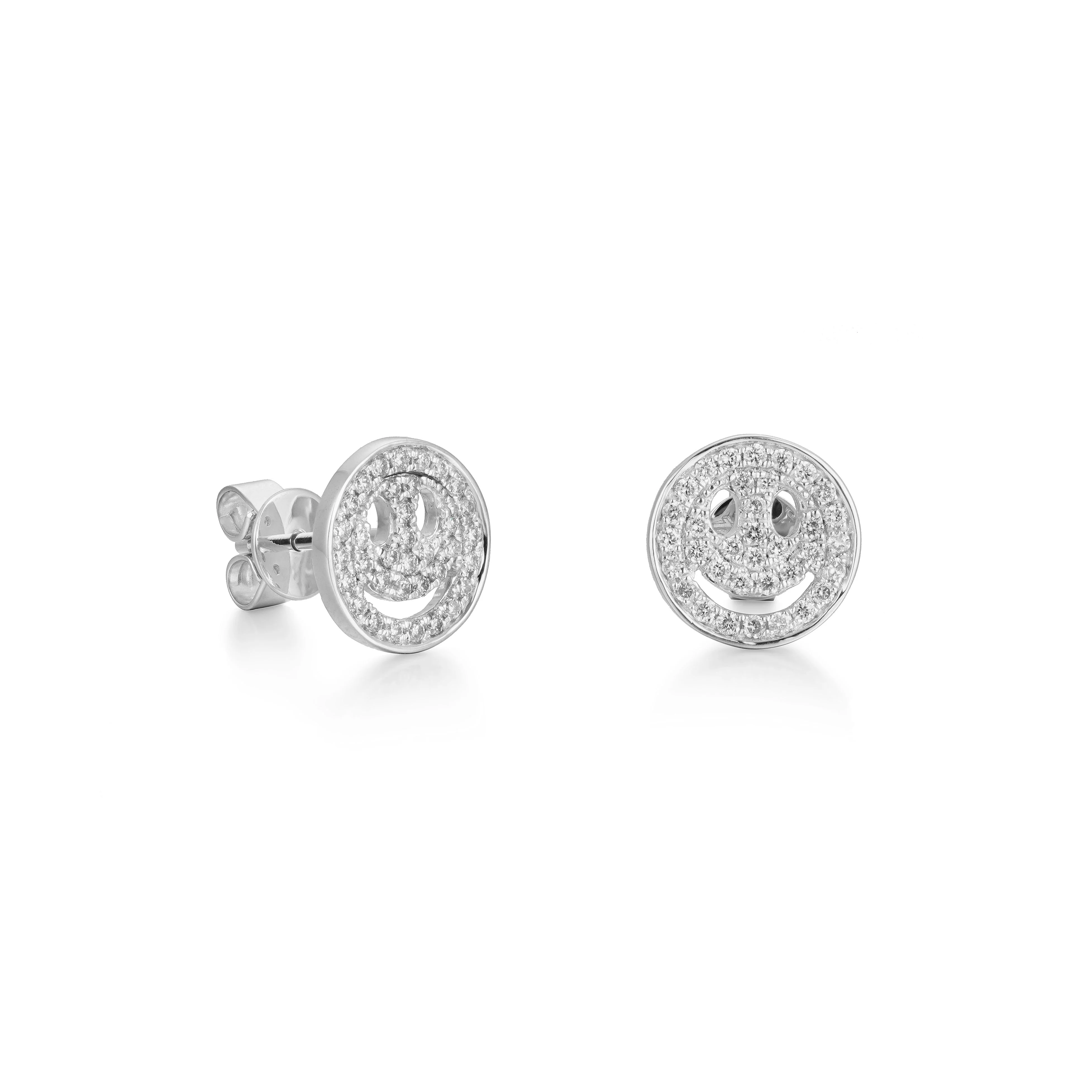 Radiant Smiles Diamond Earrings - Image 2