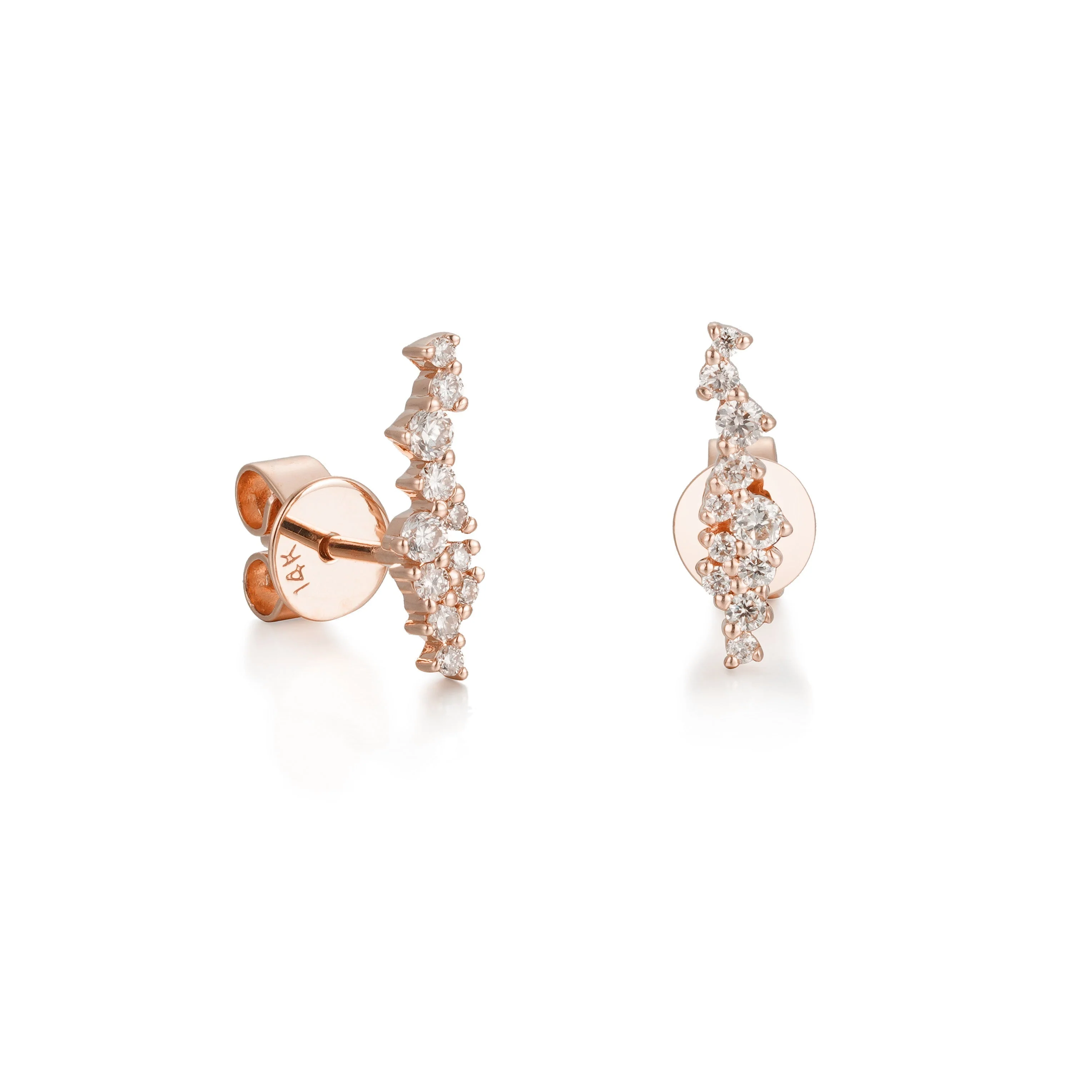 Twilight Sparkle Diamond Earrings - Image 3