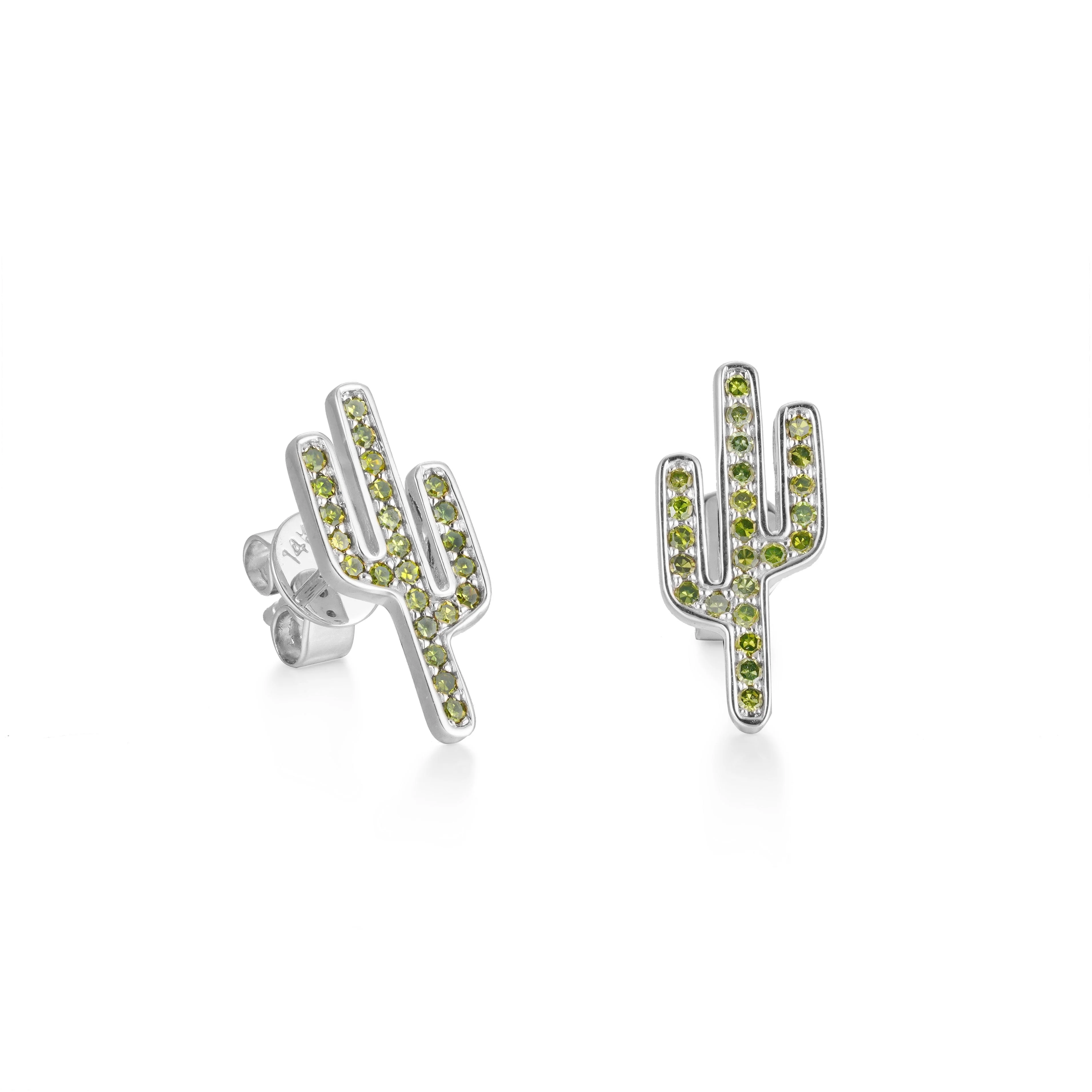 Desert Delight Diamond Earrings - Image 2