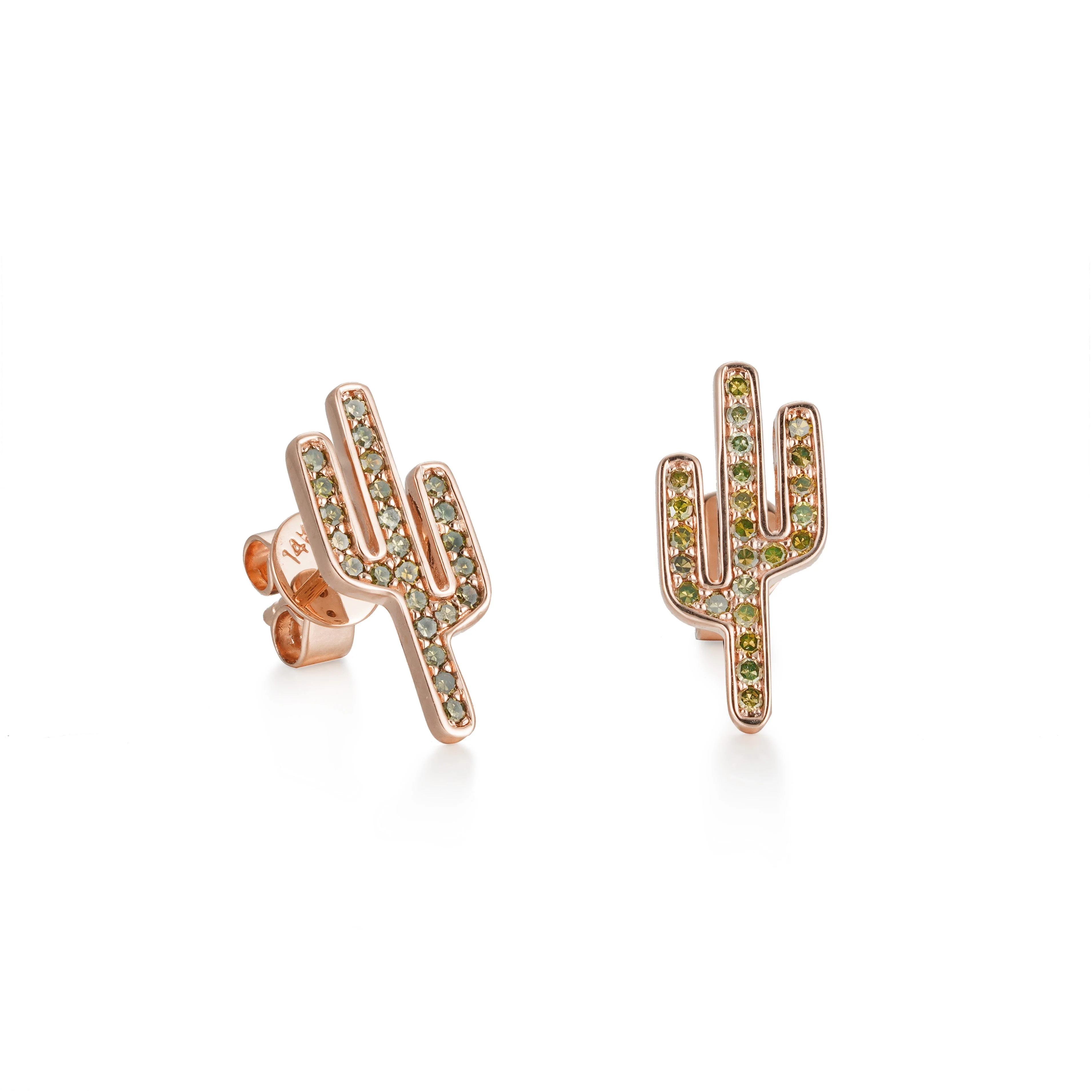 Desert Delight Diamond Earrings - Image 3