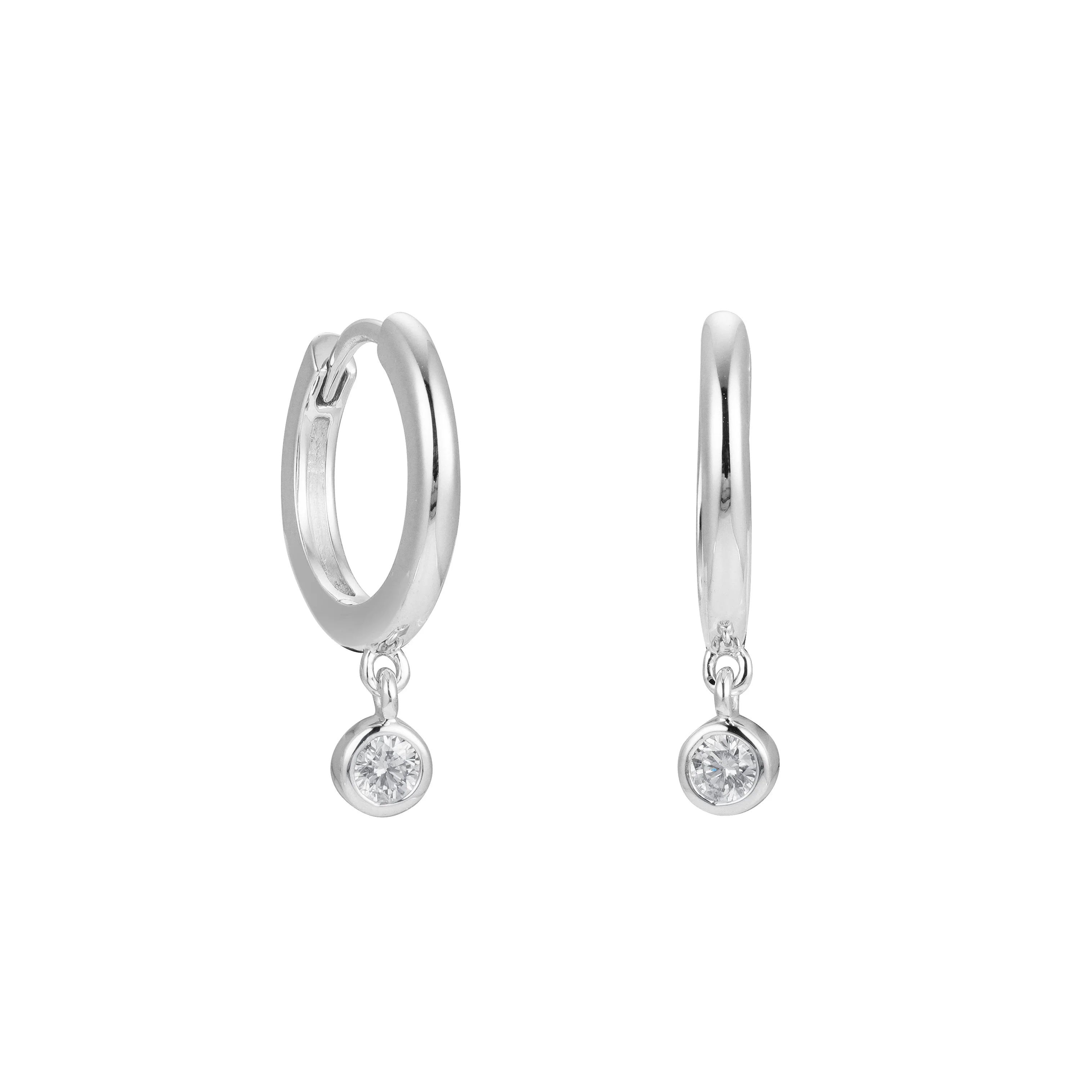 Dancing Brilliance Diamond Earrings - Image 2