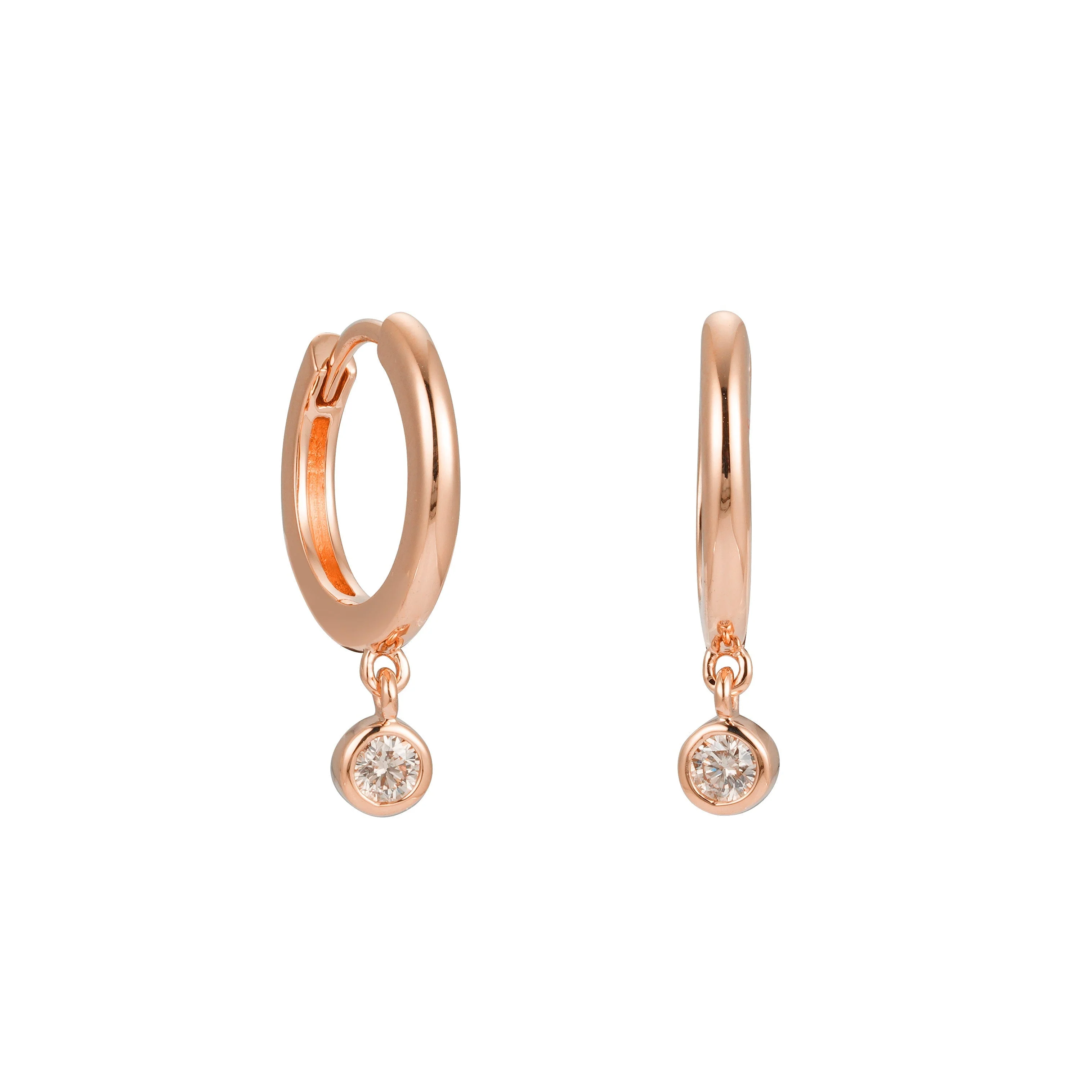 Dancing Brilliance Diamond Earrings - Image 3