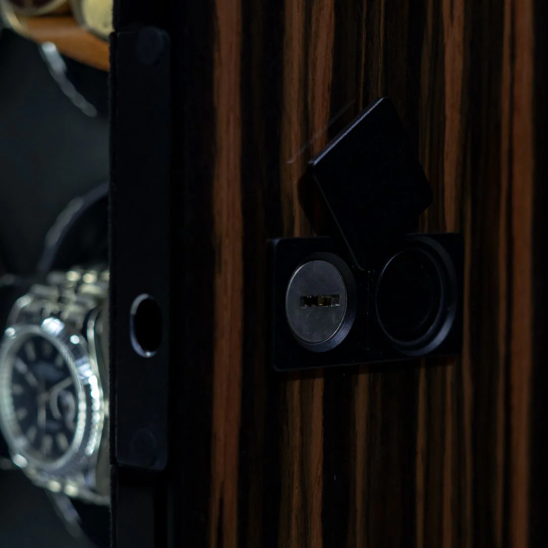 Billstone Fusion 12 Fingerprint Macassar - Watch Winder - Image 3