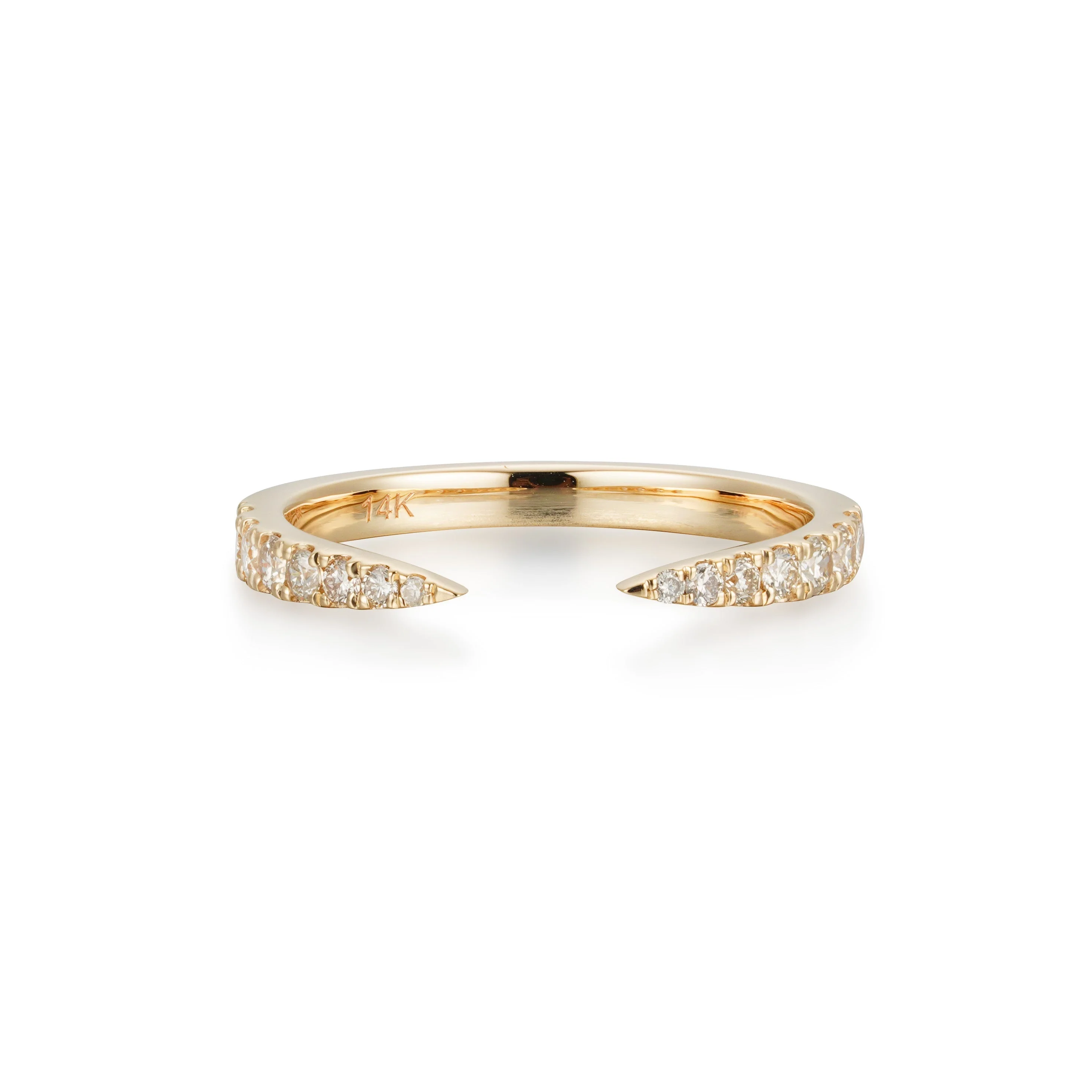 Unclosed Glam Diamond Ring - Image 4