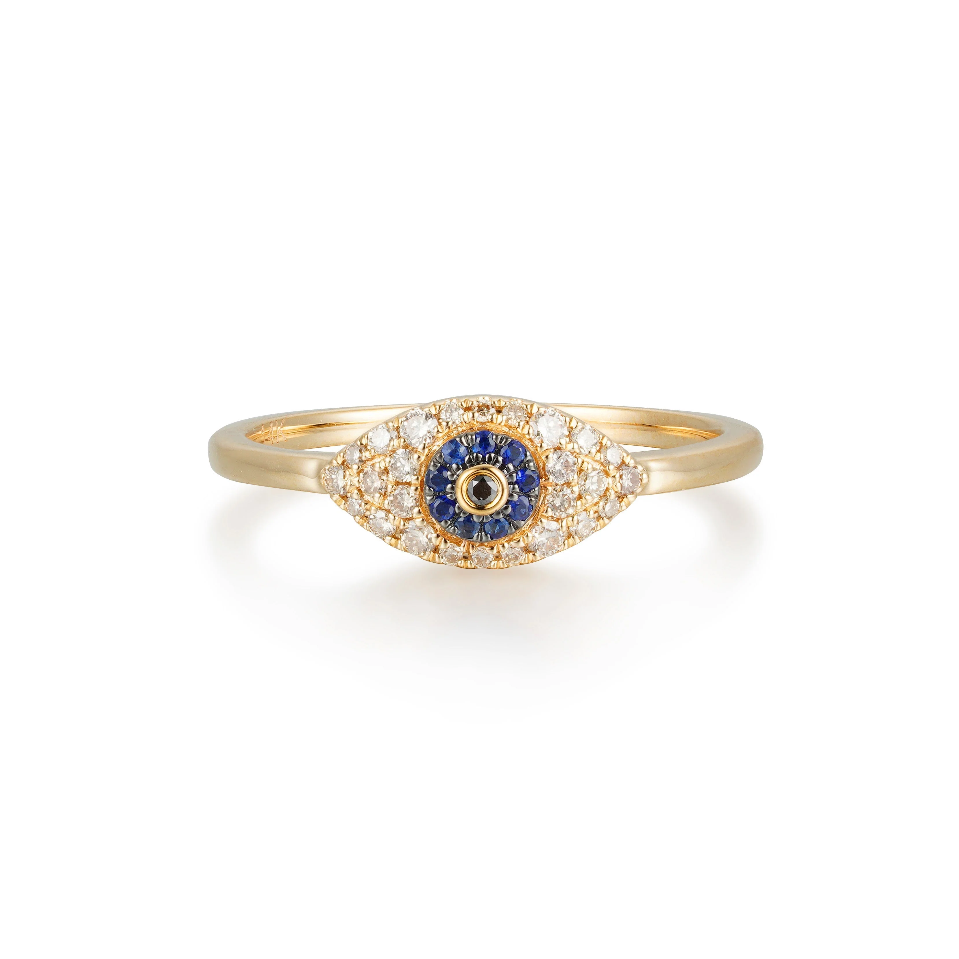 Marquise Evil Eye Diamond Ring - Image 2