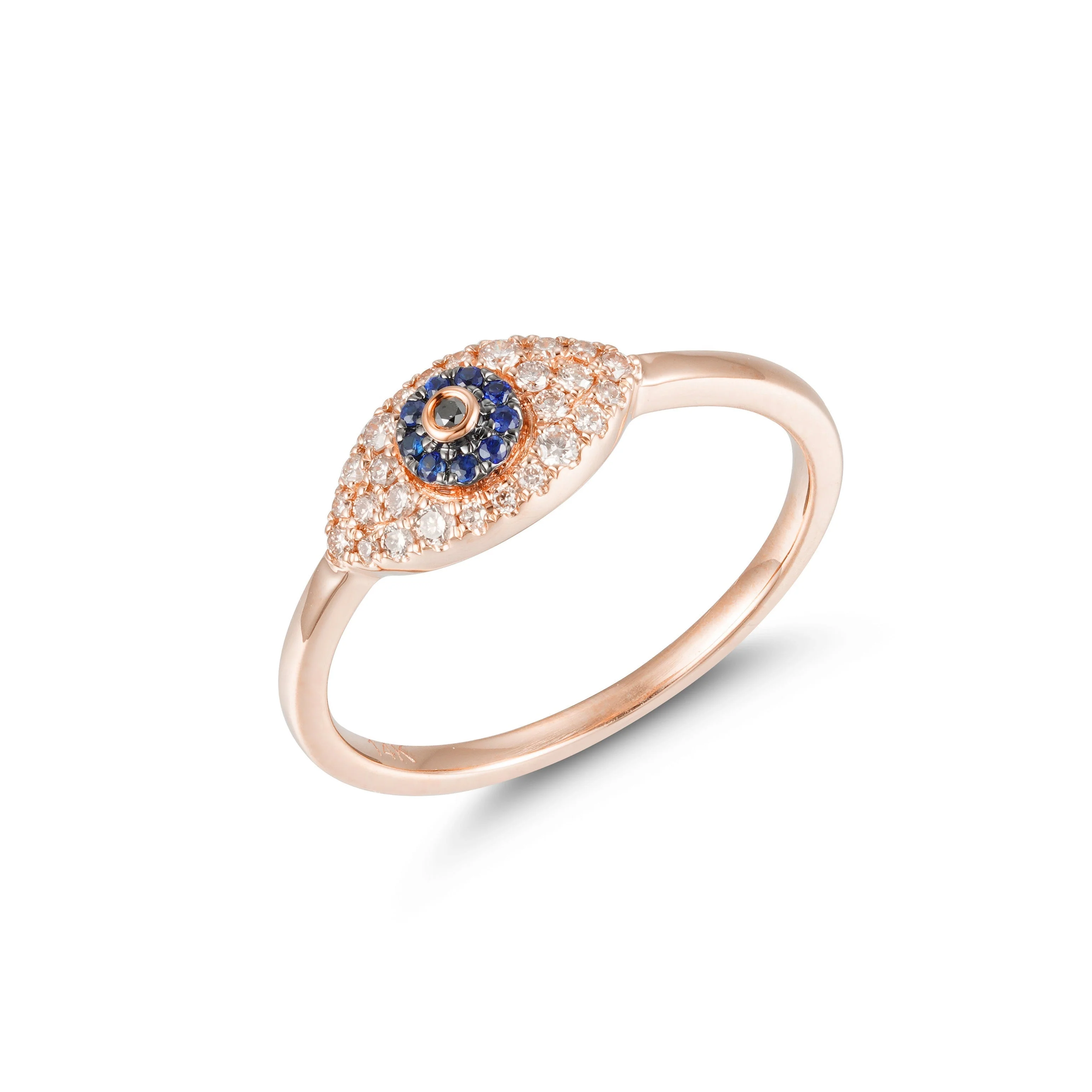 Marquise Evil Eye Diamond Ring - Image 5