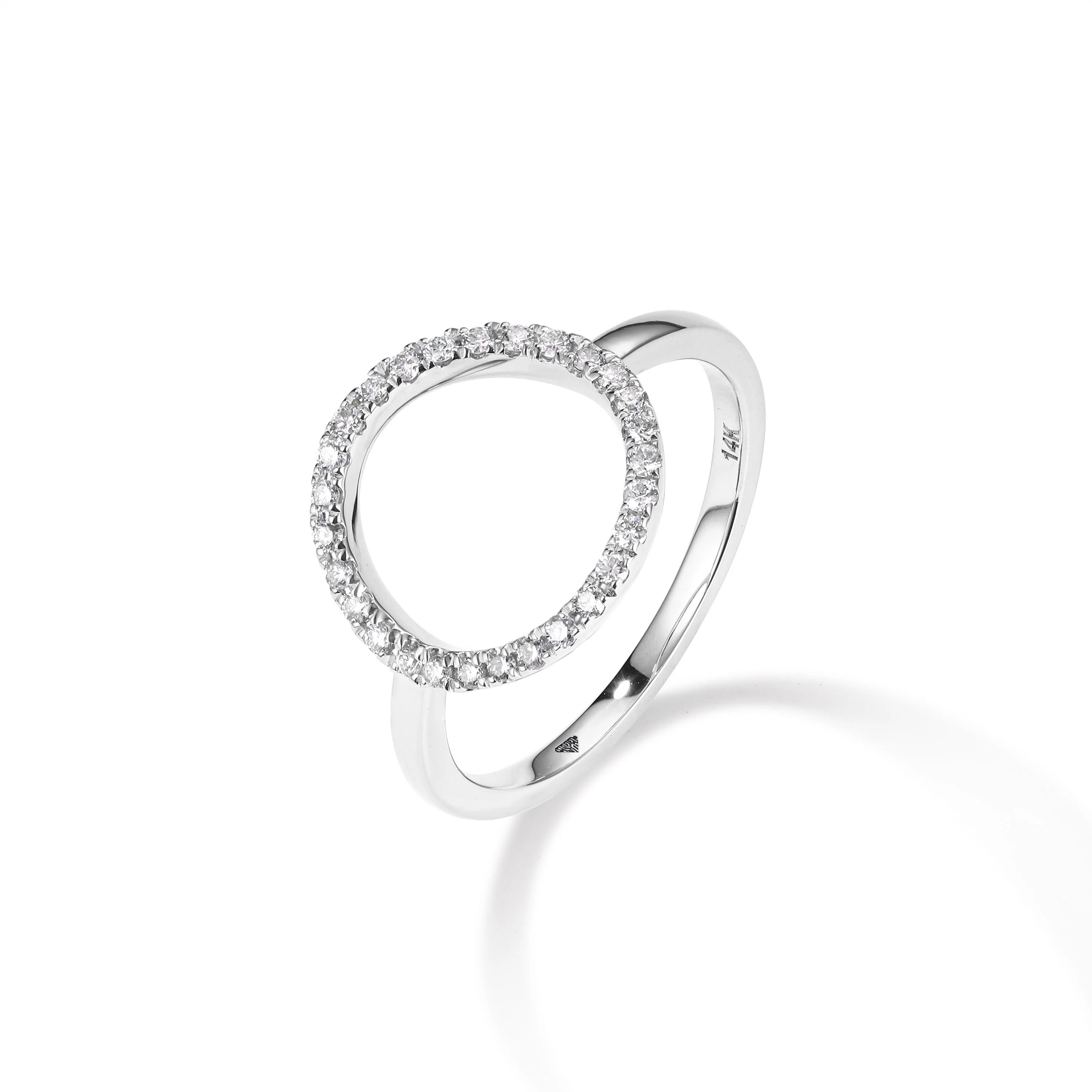 Halo Diamond Ring - Image 4