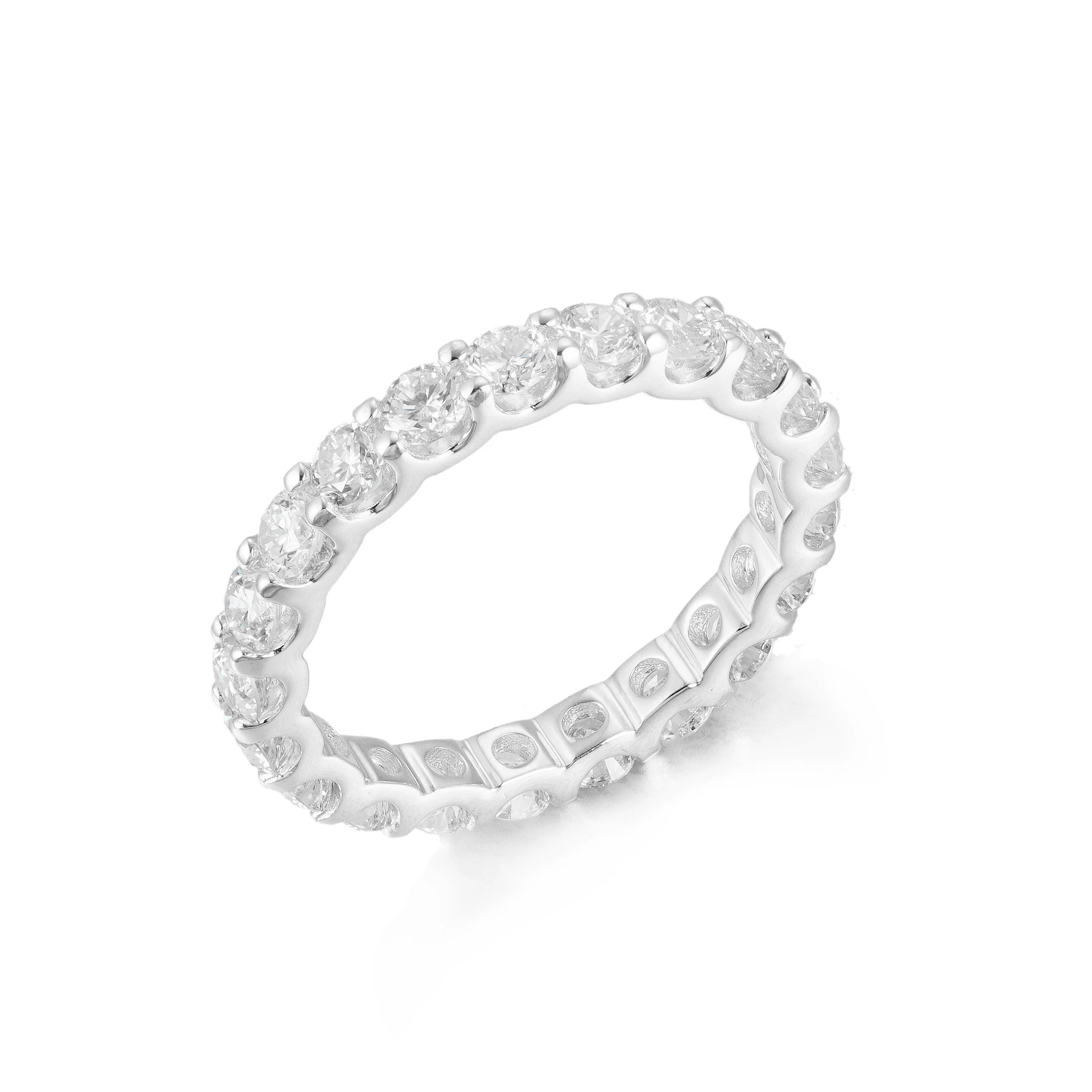 8 Pointer Diamond Eternity Ring - Image 4