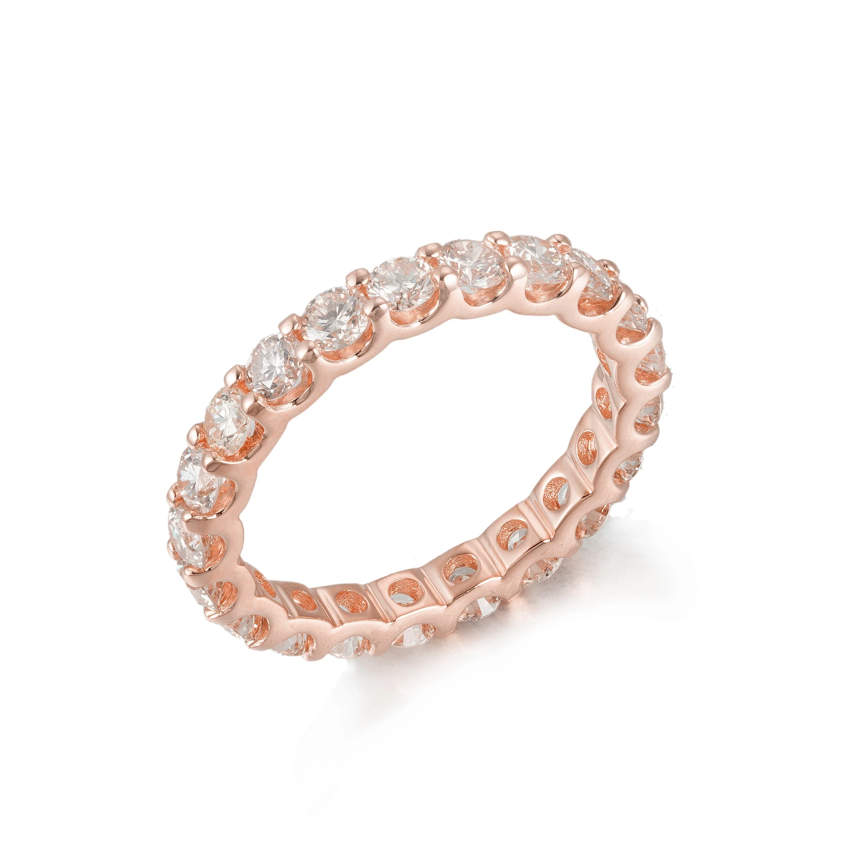 8 Pointer Diamond Eternity Ring - Image 7