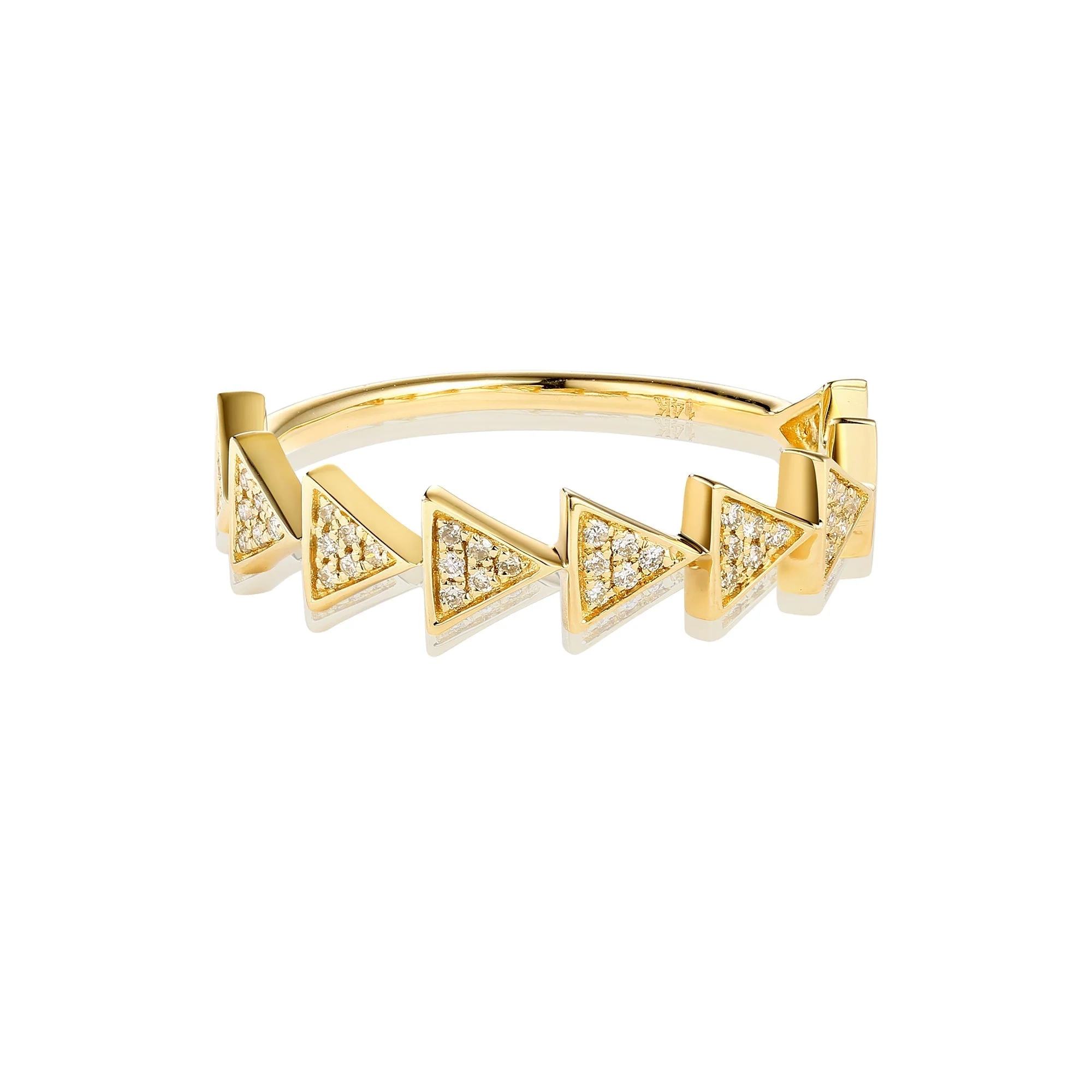 Edgy Diamond Ring - Image 2