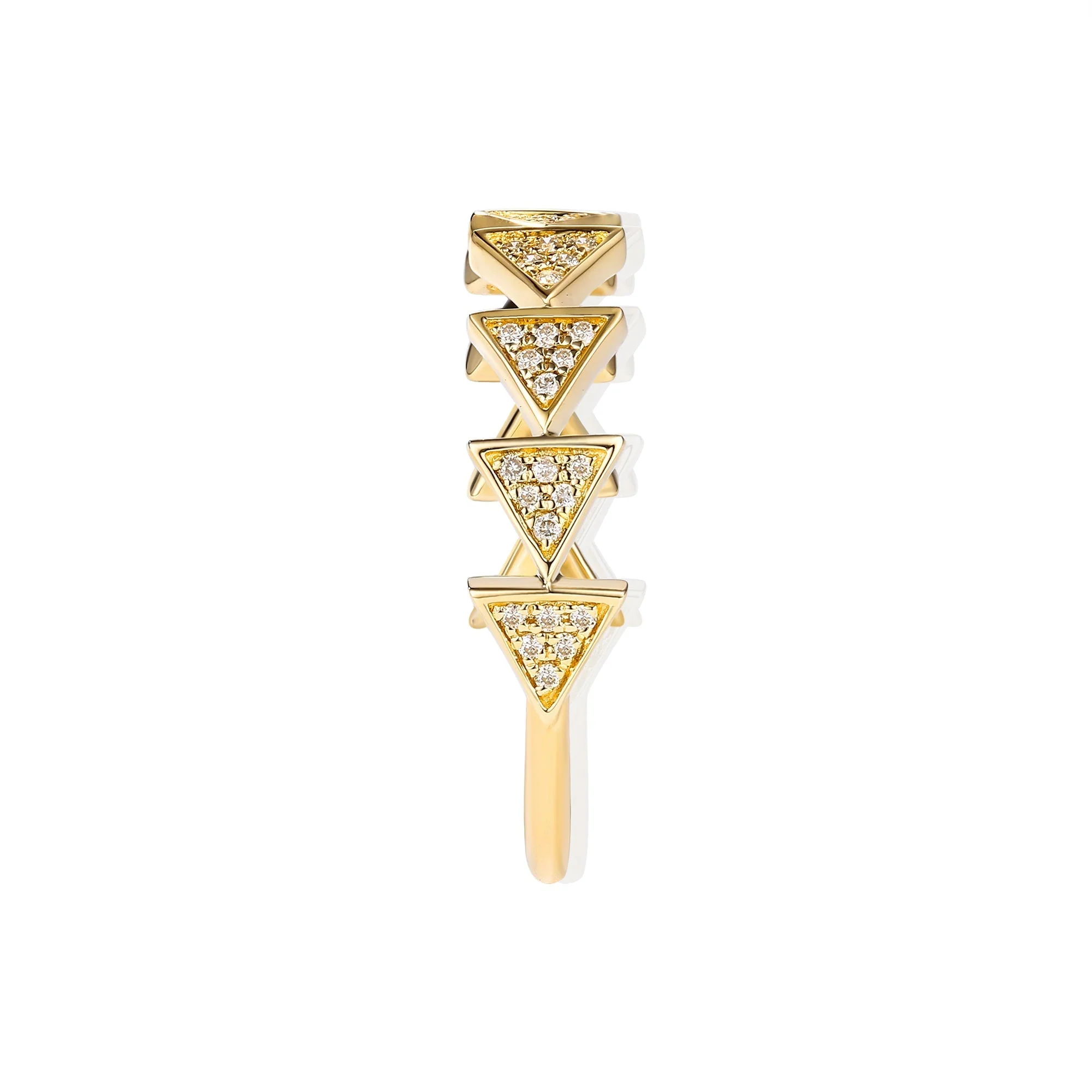 Edgy Diamond Ring - Image 3