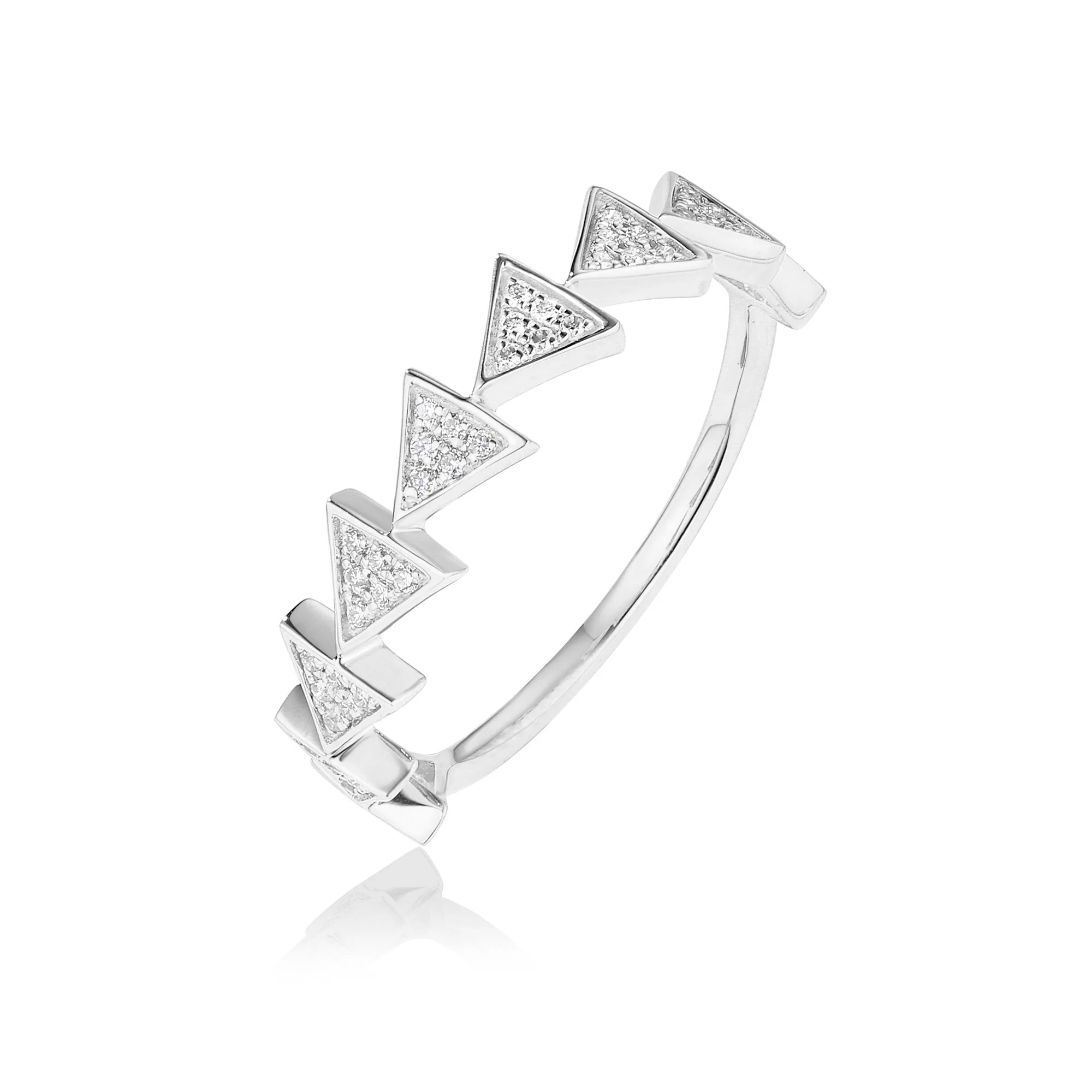 Edgy Diamond Ring - Image 4