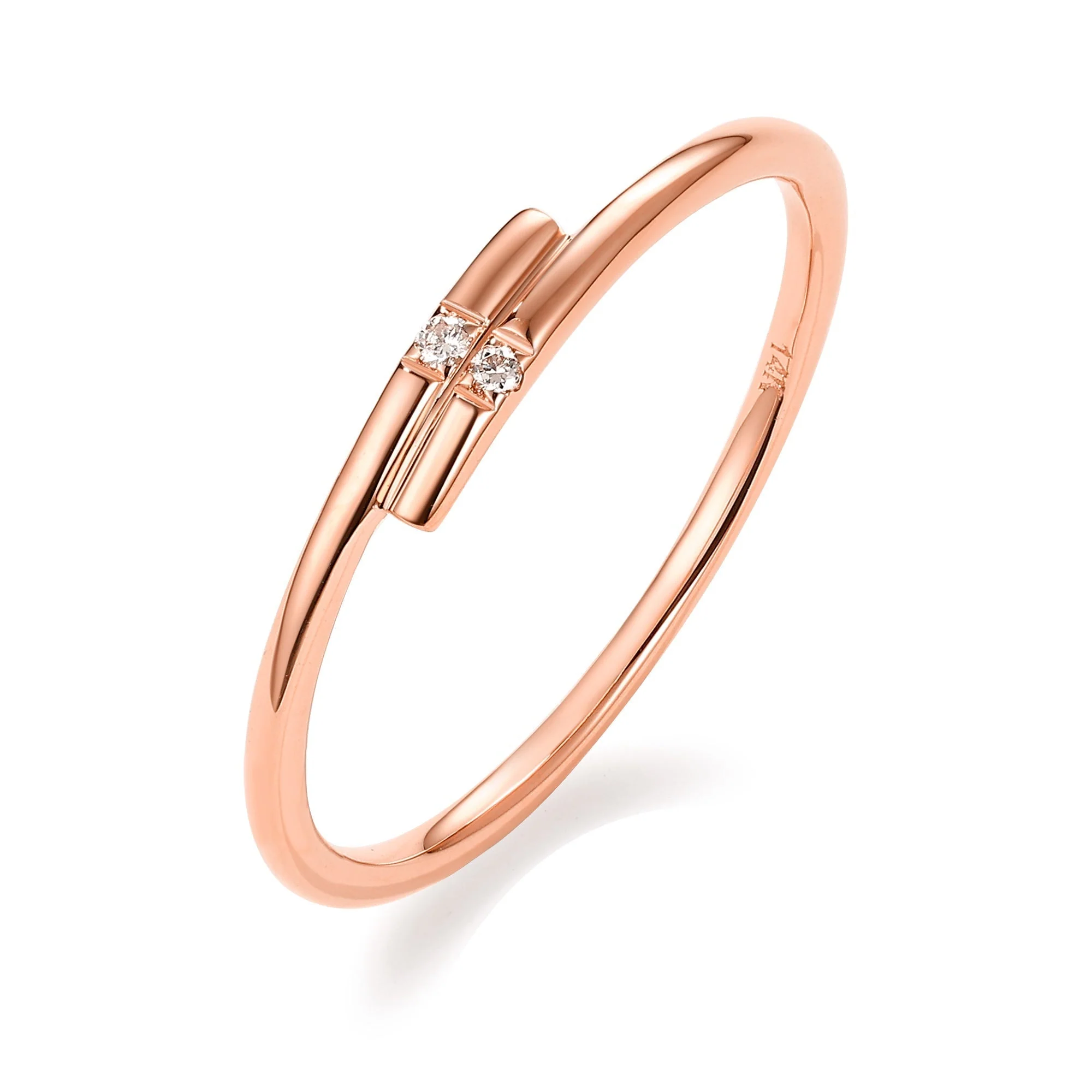 Sleek Diamond Band - Image 5