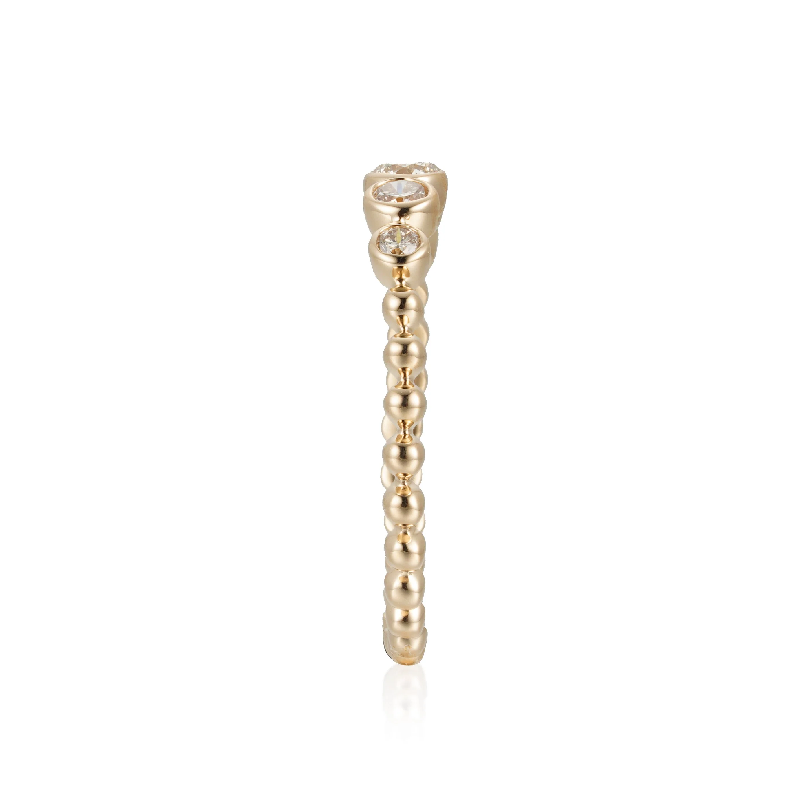 Beaded Diamond Ring - Image 3