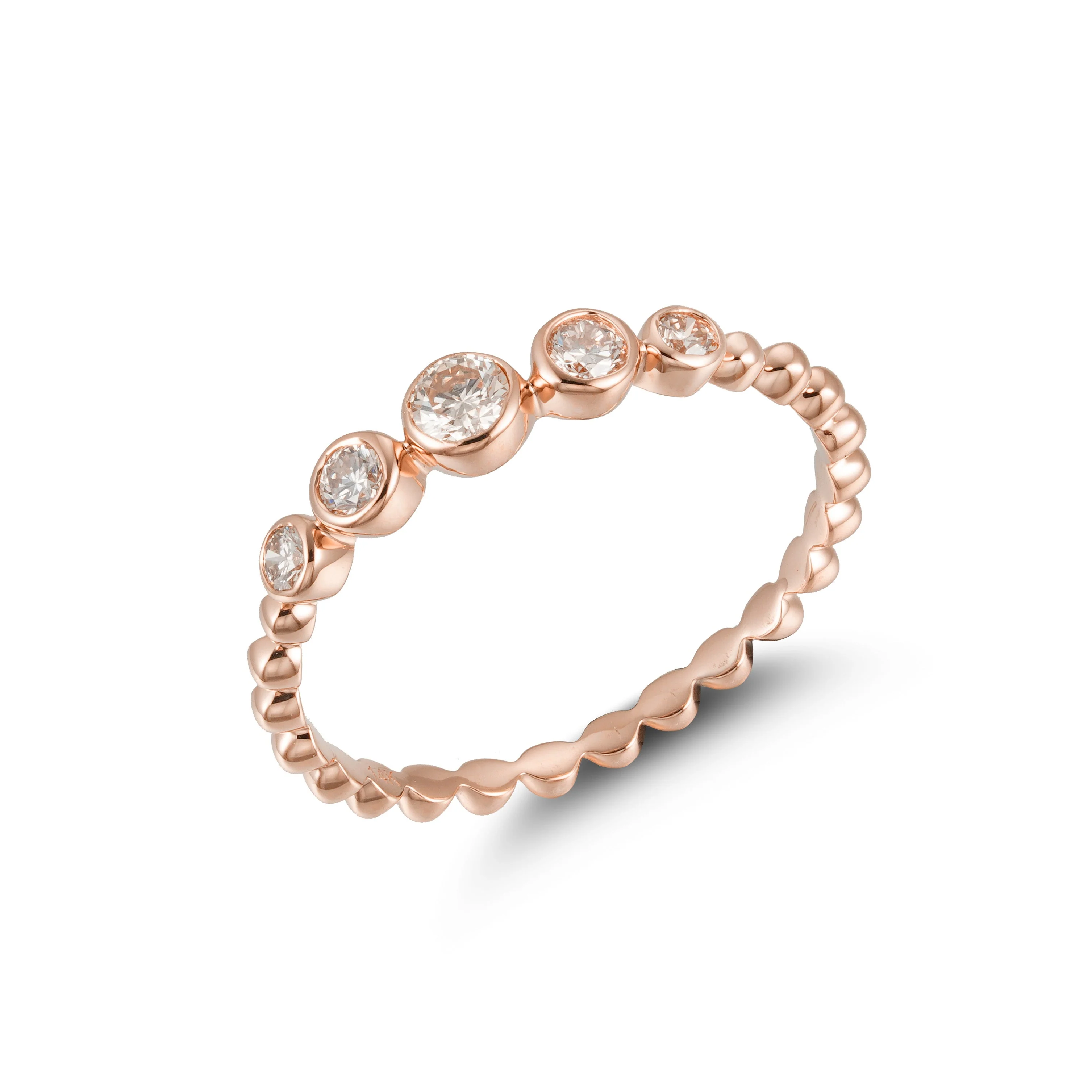 Beaded Diamond Ring - Image 5