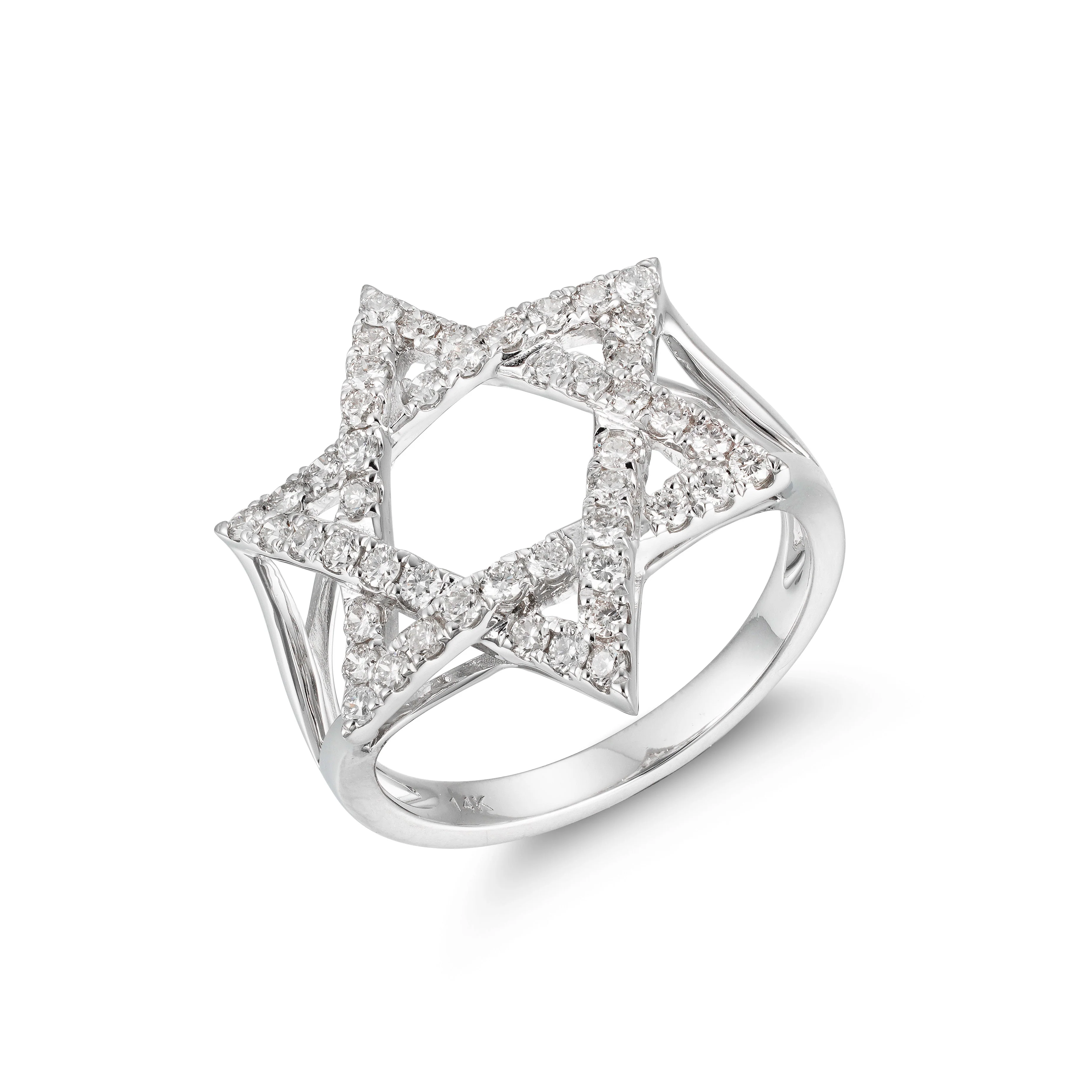 Star of David Diamond Ring - Image 2