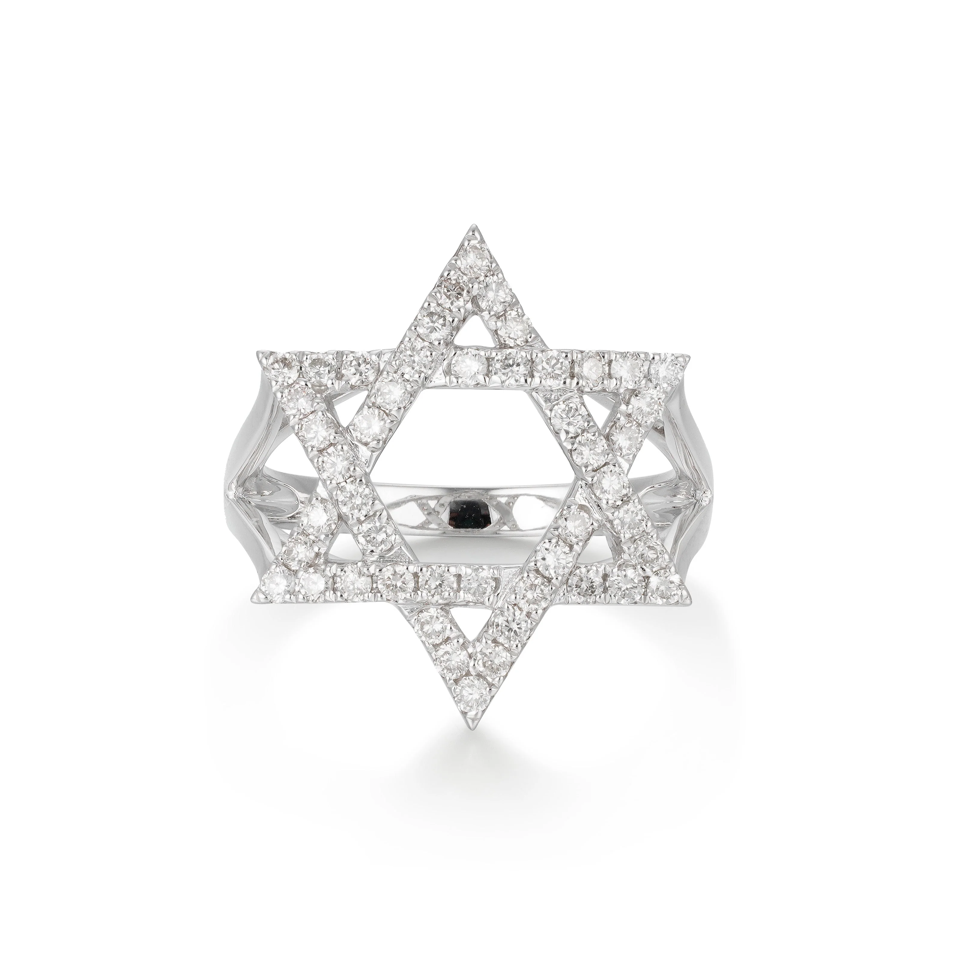 Star of David Diamond Ring - Image 3
