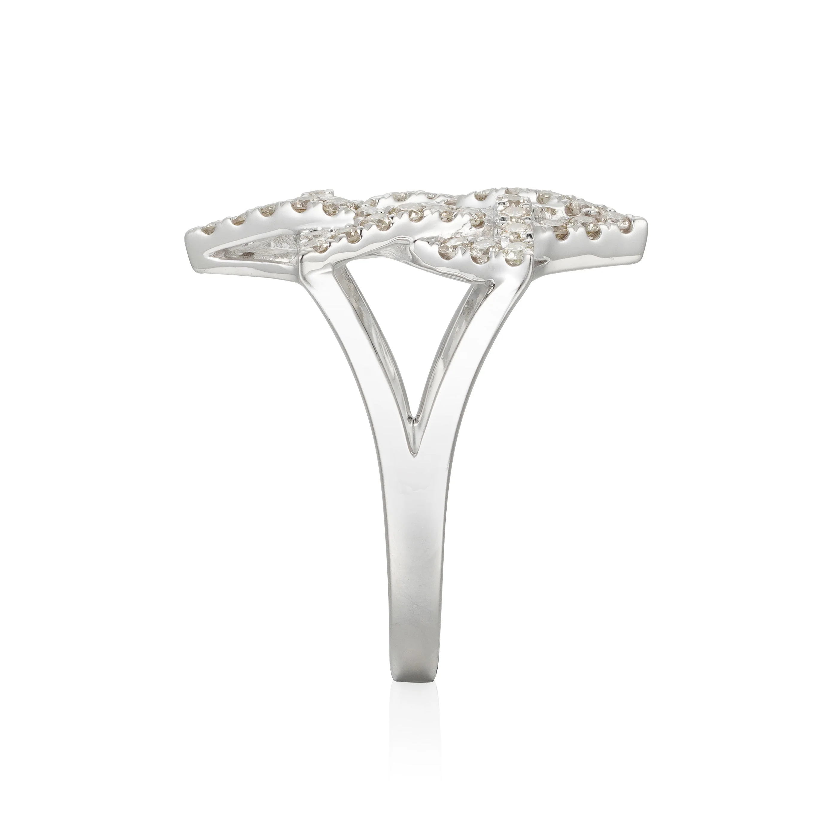 Star of David Diamond Ring - Image 4