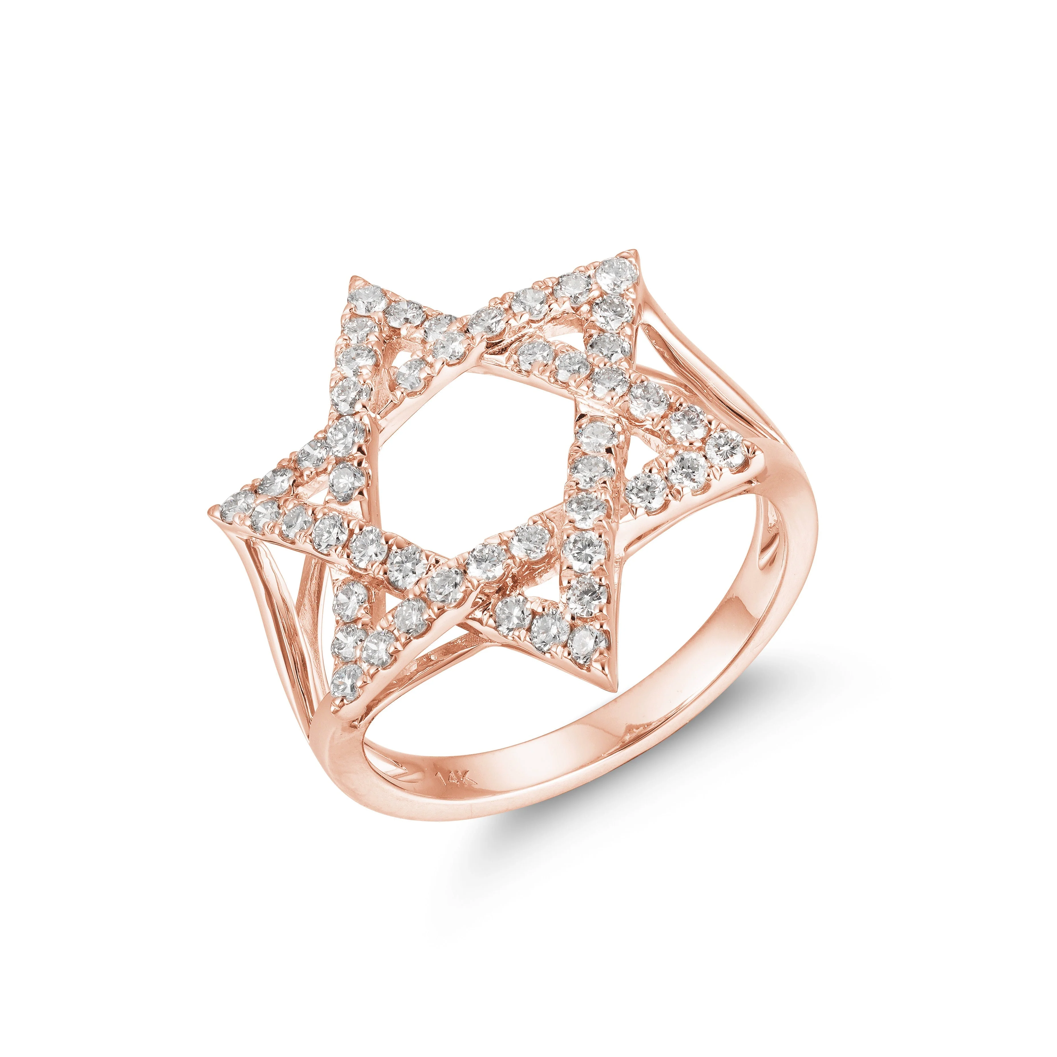 Star of David Diamond Ring - Image 5