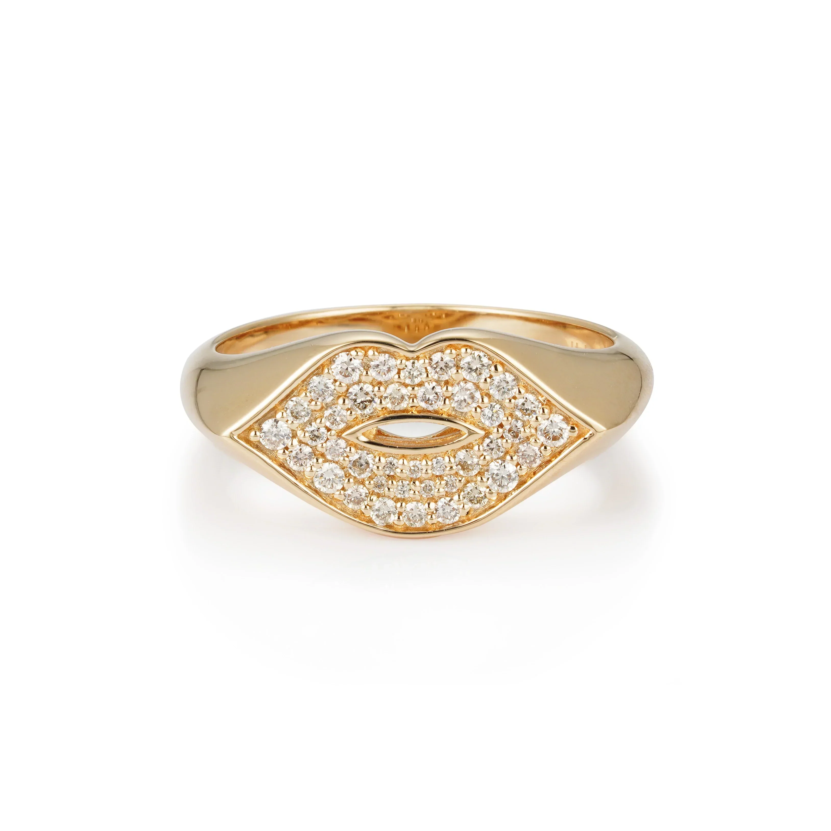Lips Diamond Ring - Image 2