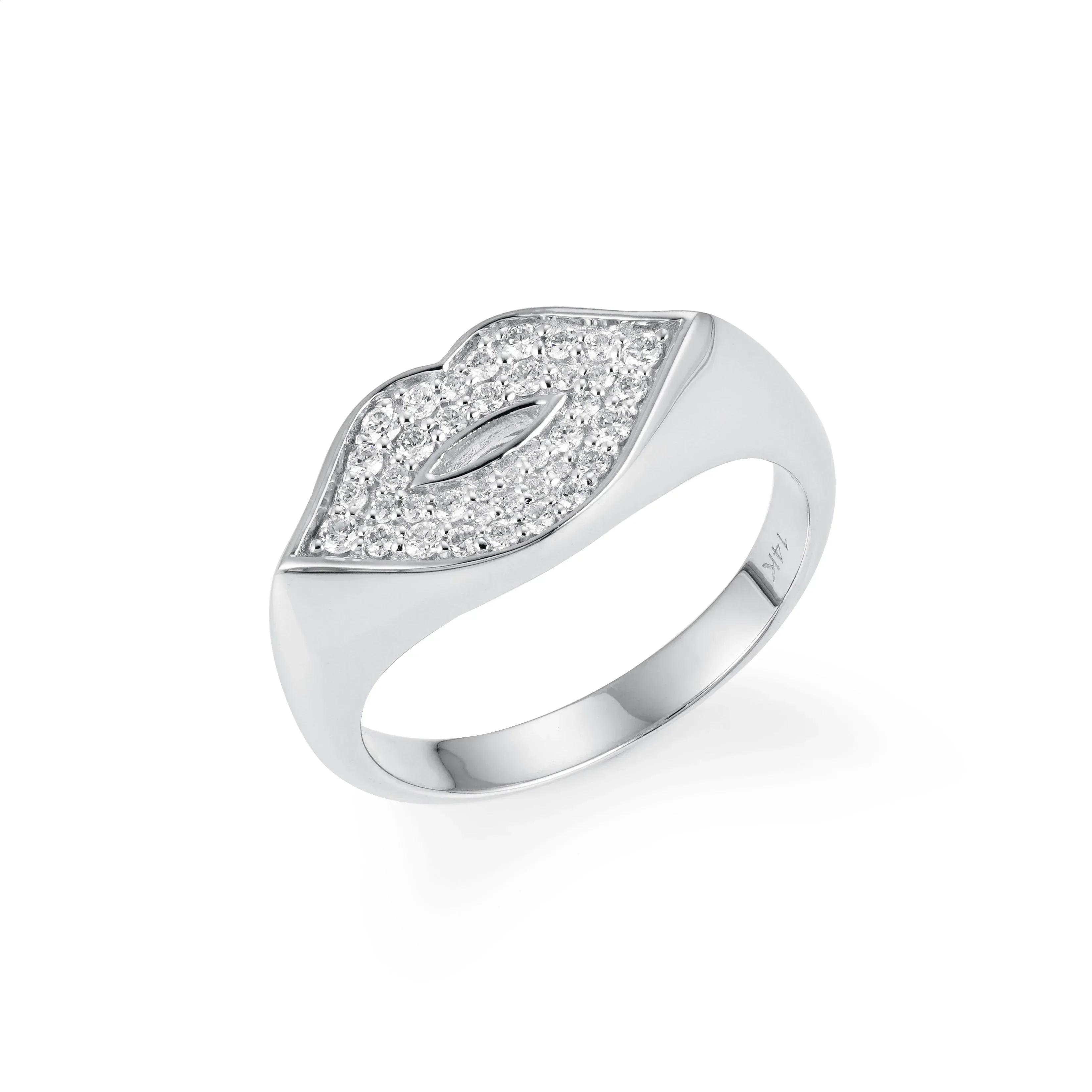 Lips Diamond Ring - Image 4