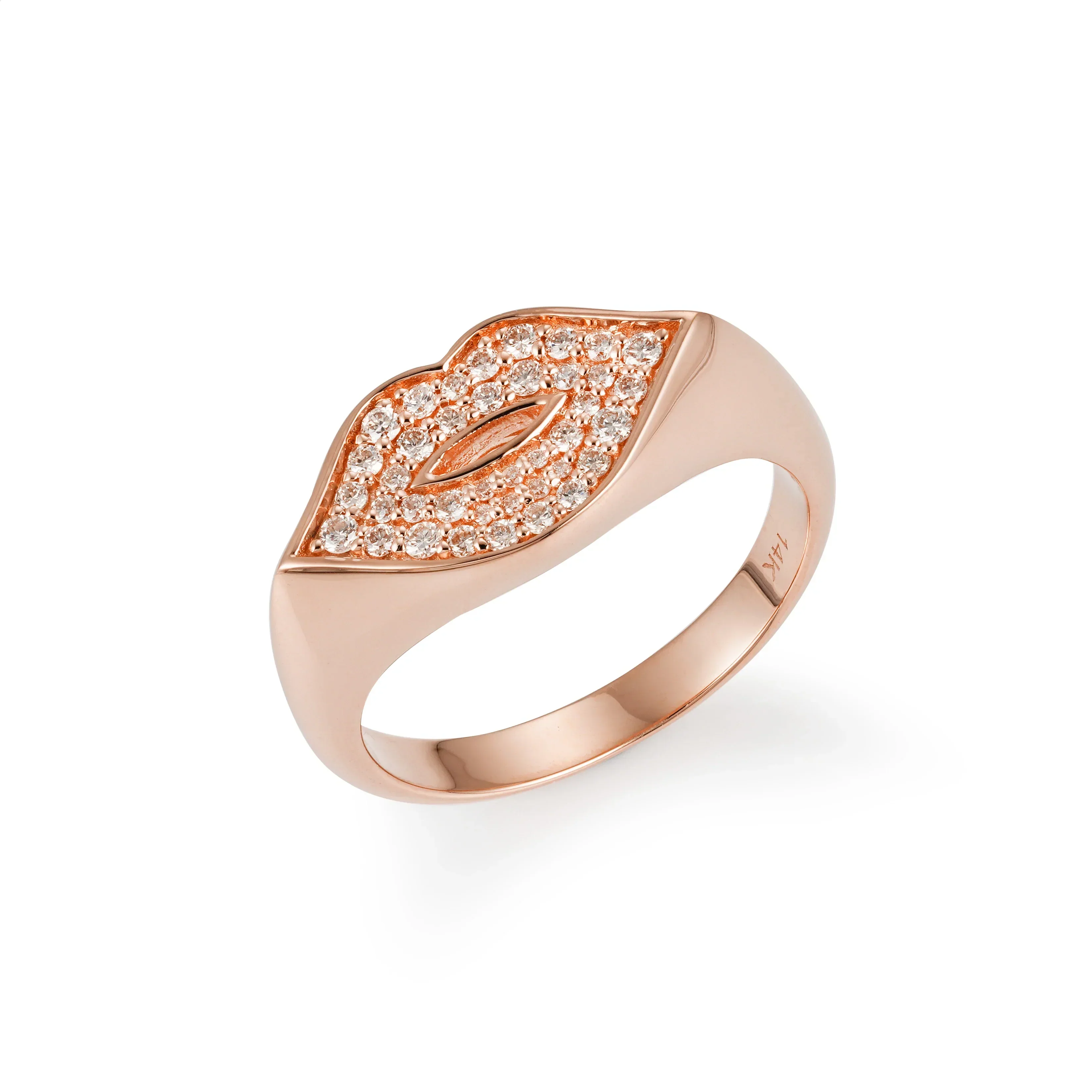 Lips Diamond Ring - Image 5