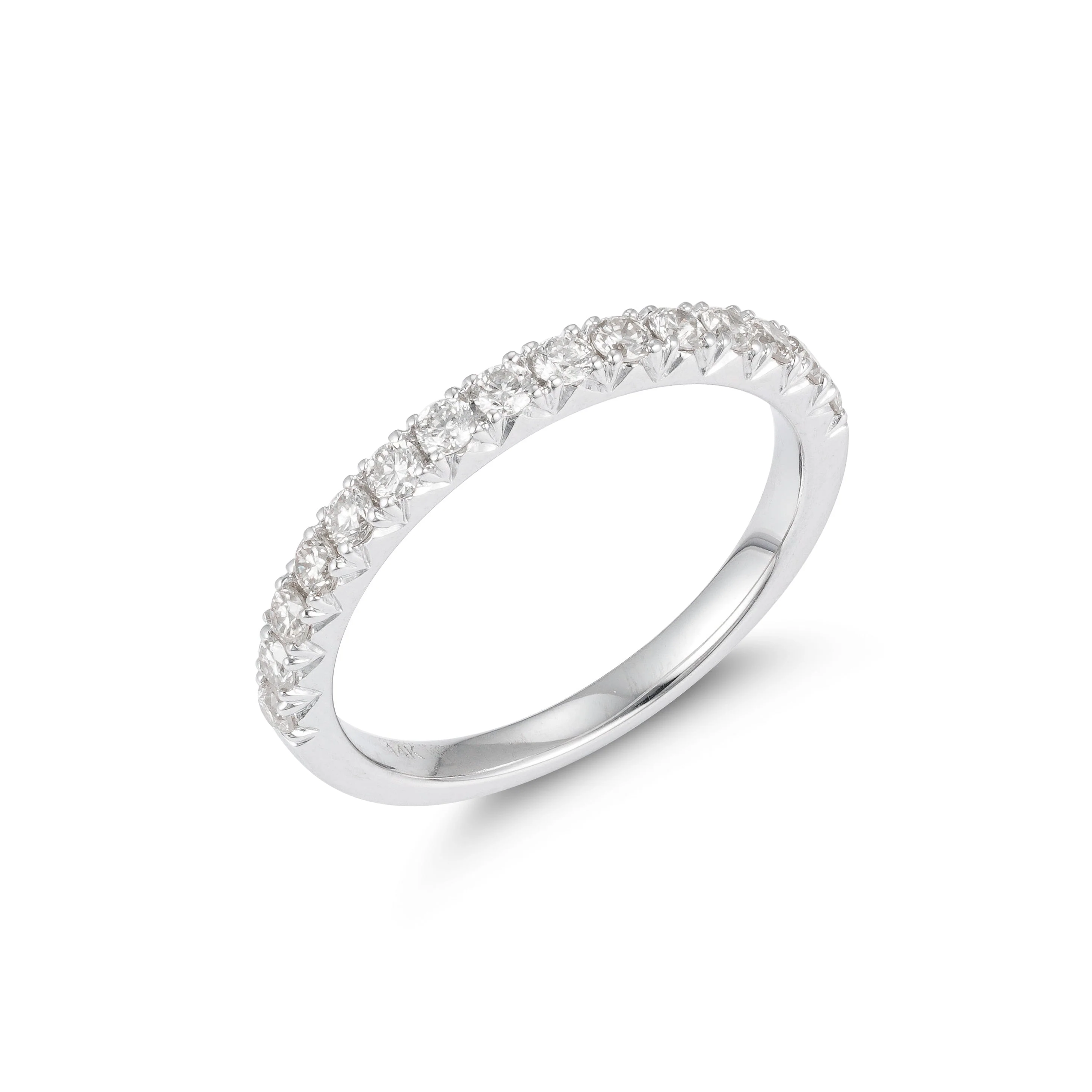 Radiant Reflections Half Eternity Ring - Image 2