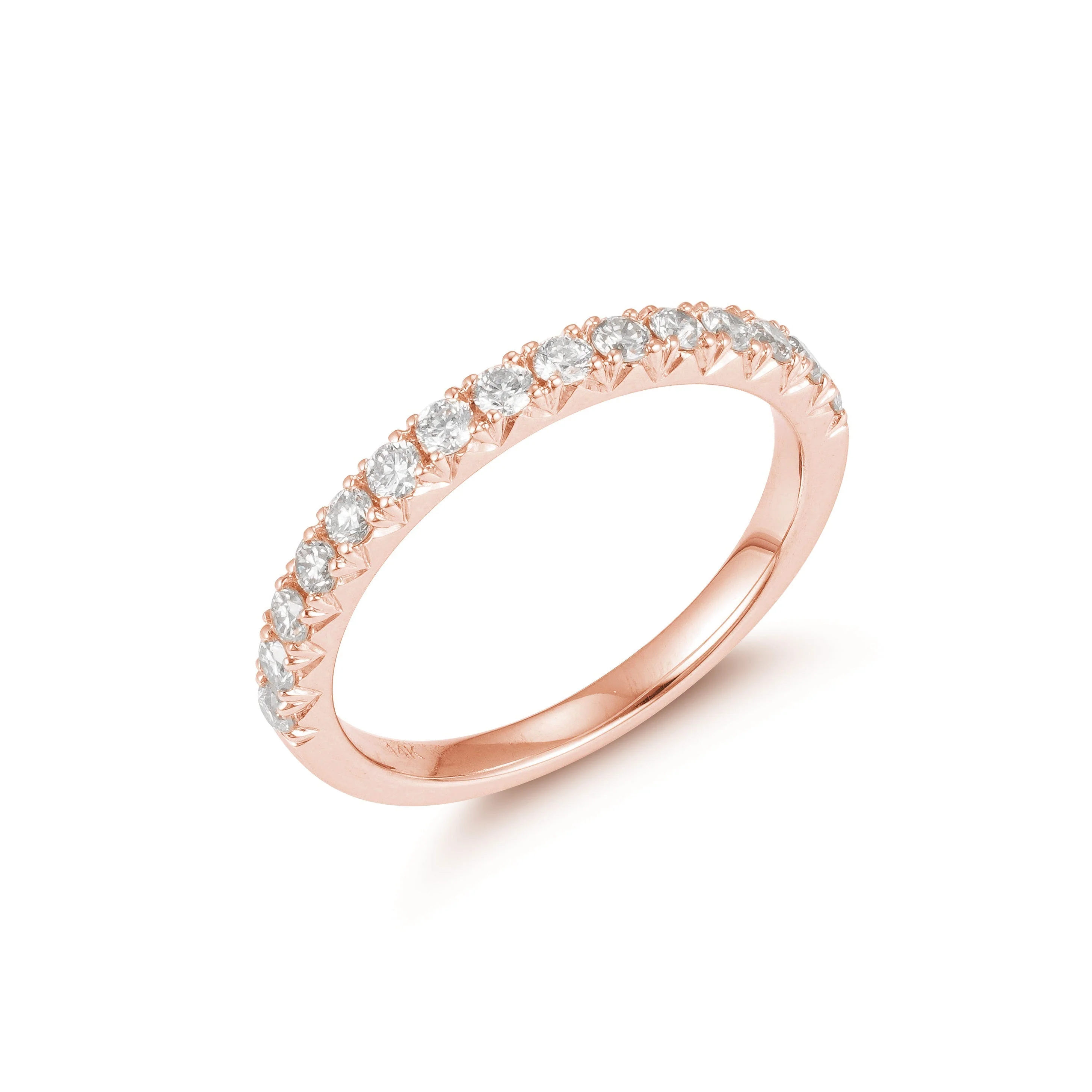 Radiant Reflections Half Eternity Ring - Image 5