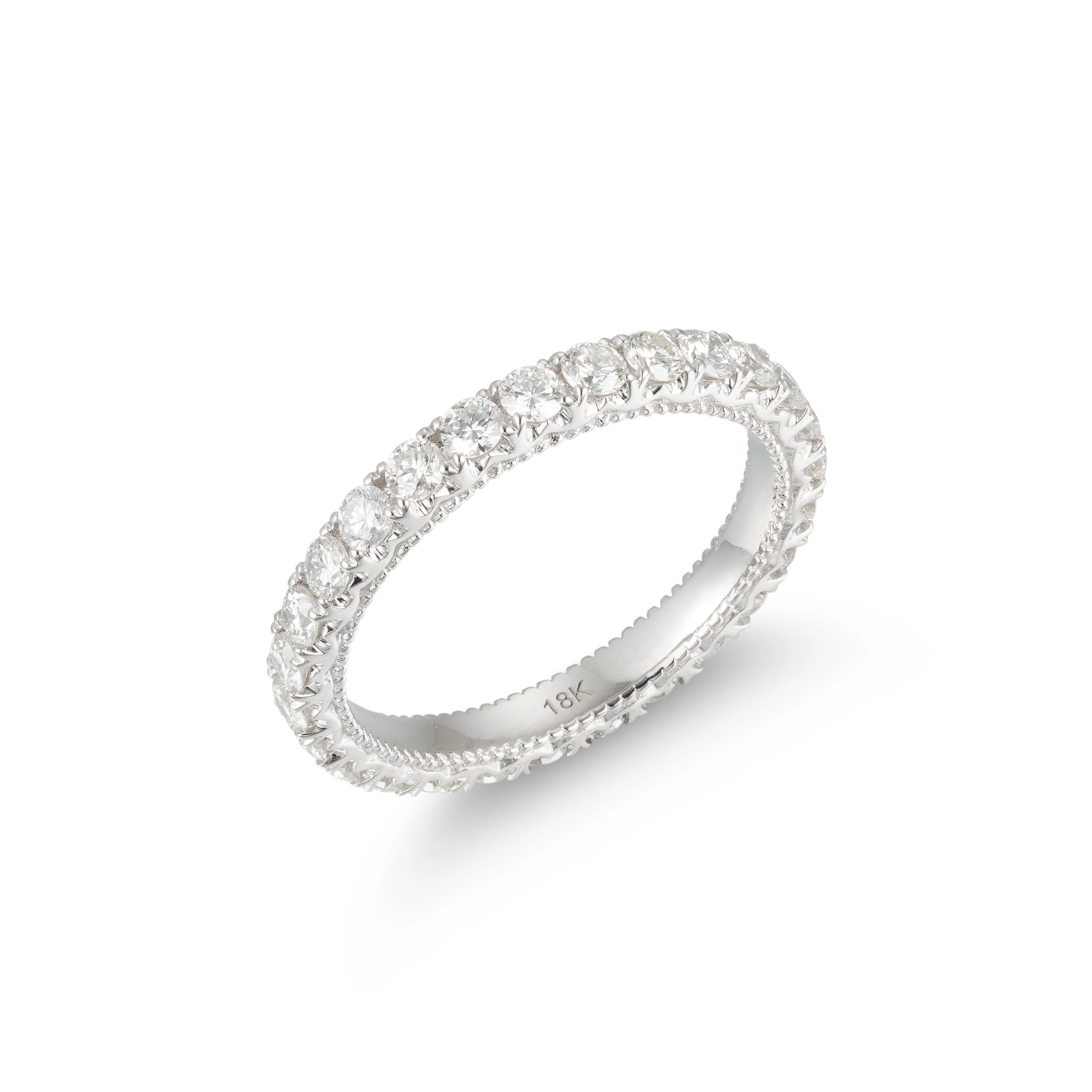3 Pointers Miracle Edge Eternity Band - Image 2