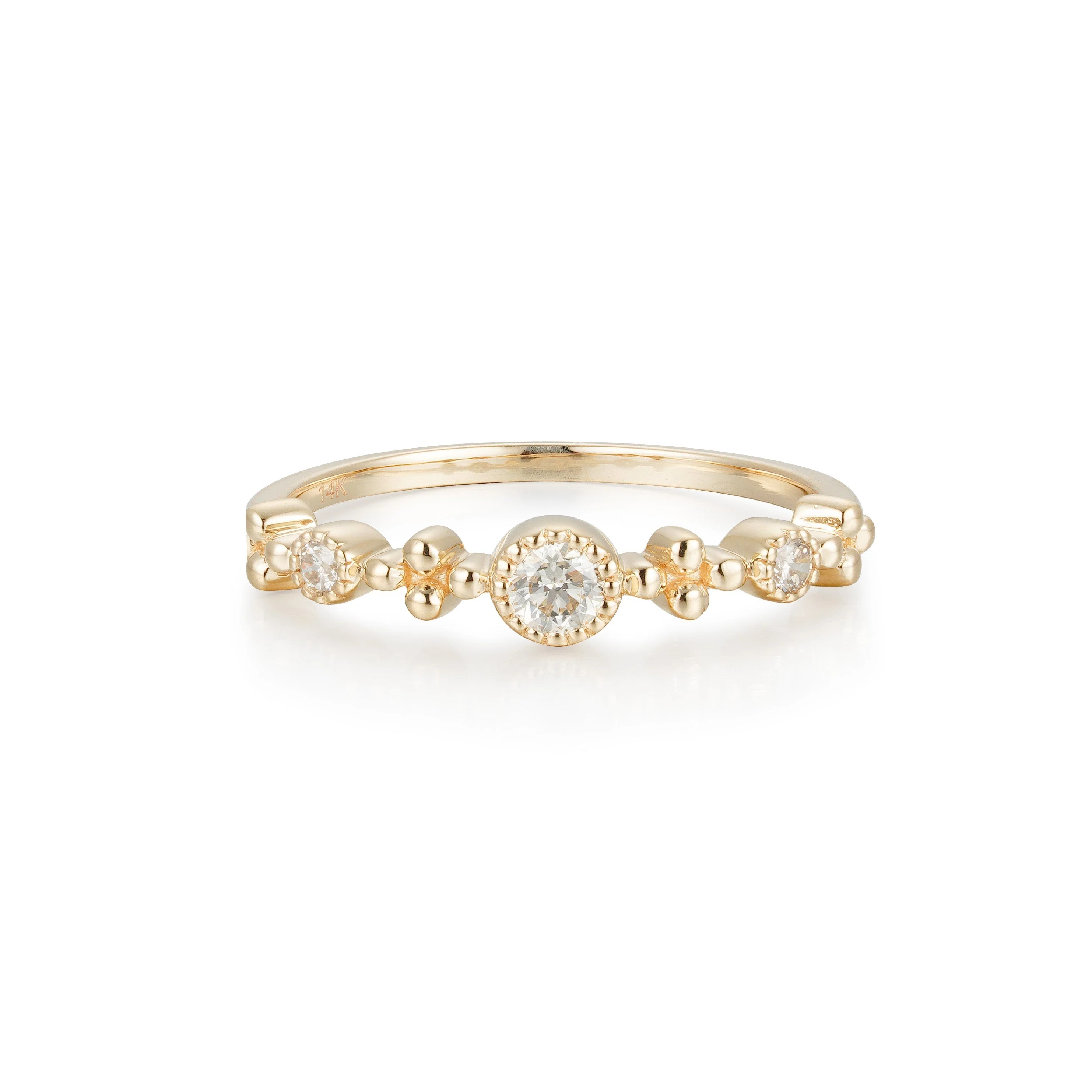 Fleur d'Or Diamond Ring - Image 2