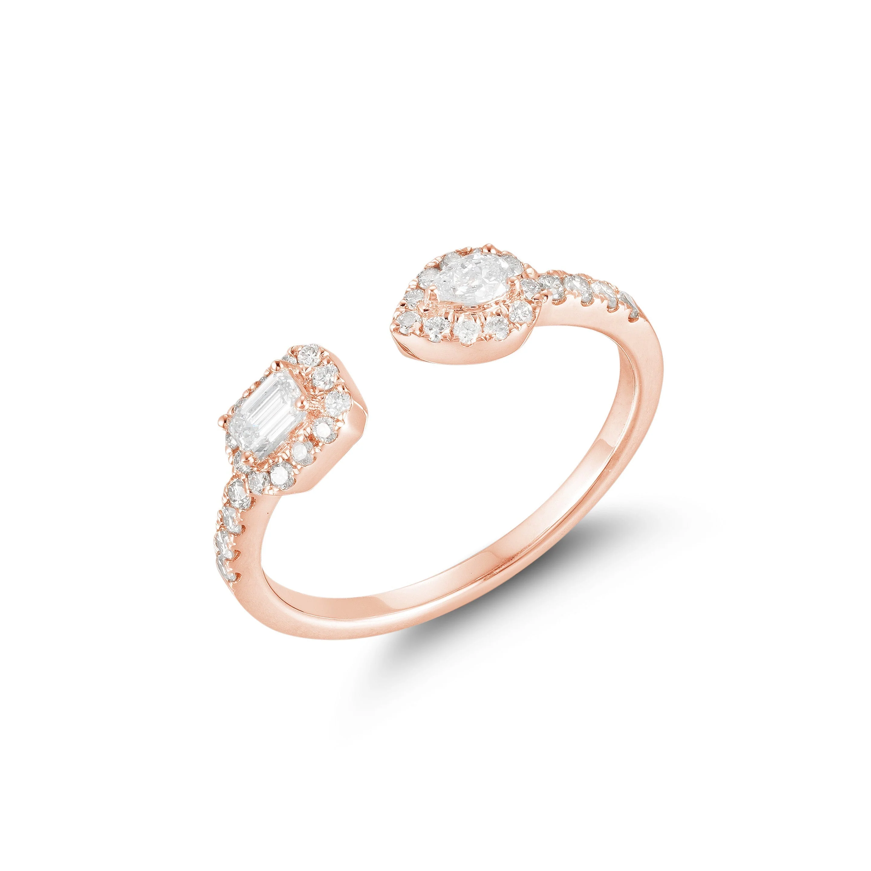 Fancy Tailed Diamond Ring - Image 3