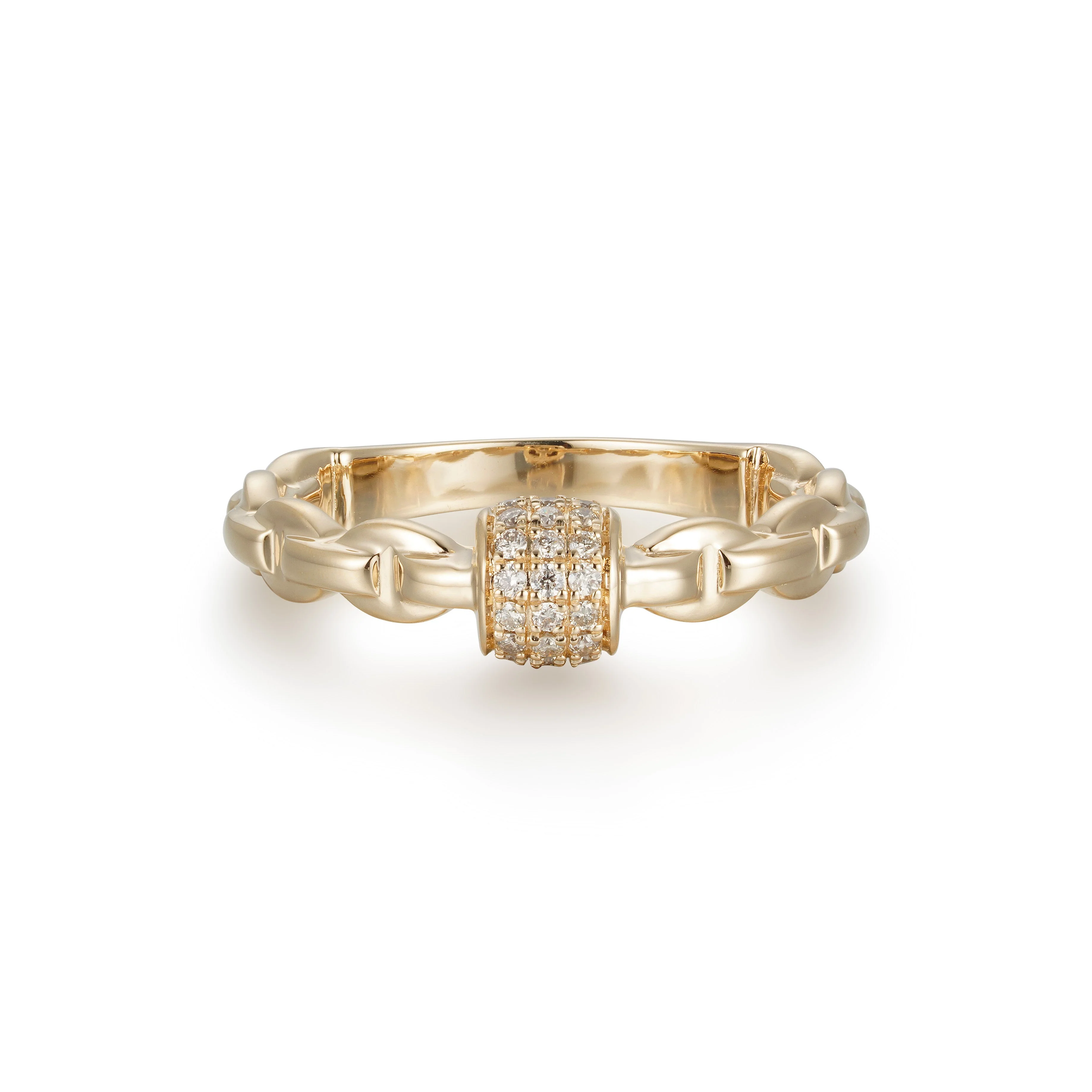 Baroque Brilliance Diamond Ring - Image 2