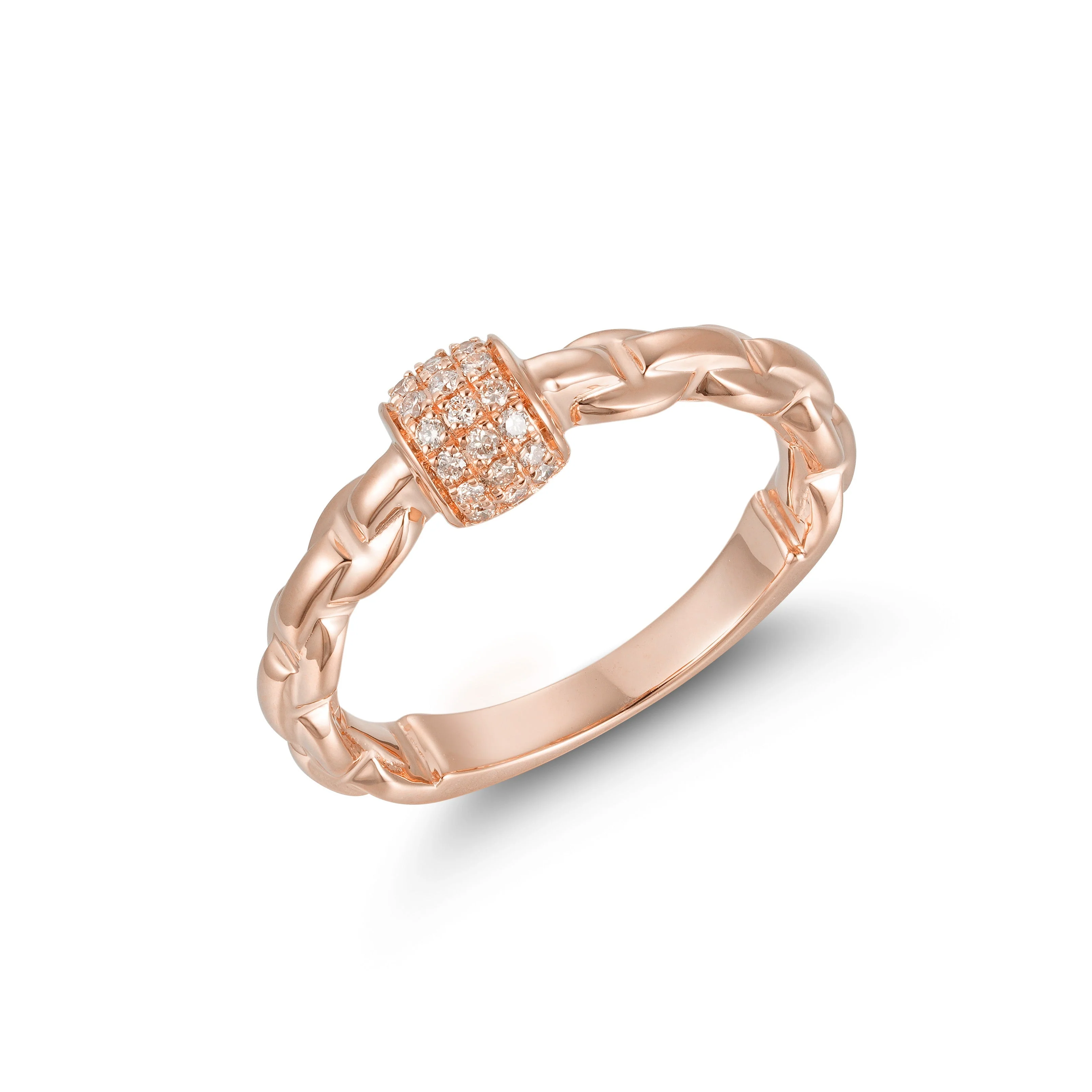 Baroque Brilliance Diamond Ring - Image 5