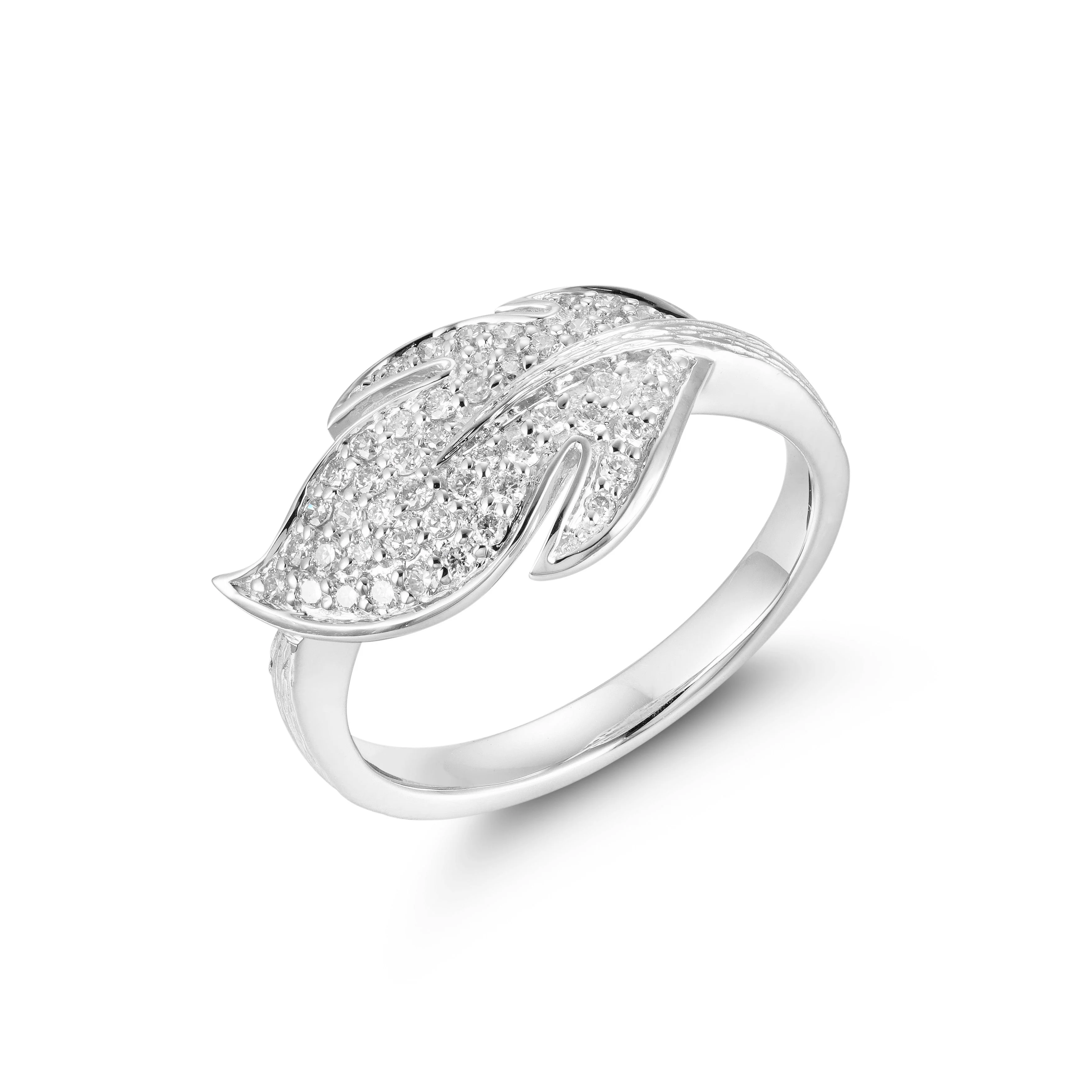 Feuille de Diamants Diamond Ring - Image 2