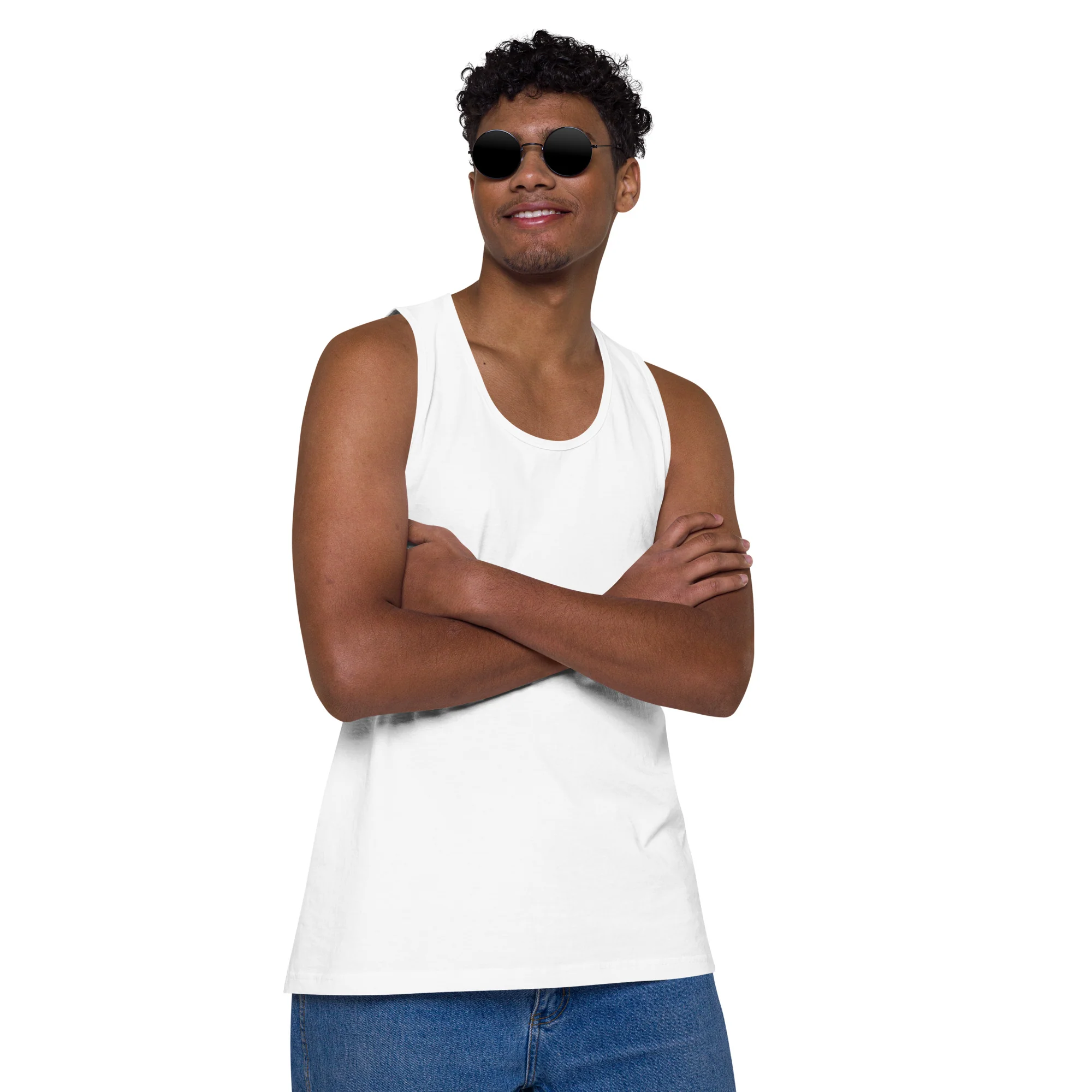 Men’s premium tank top - Image 6