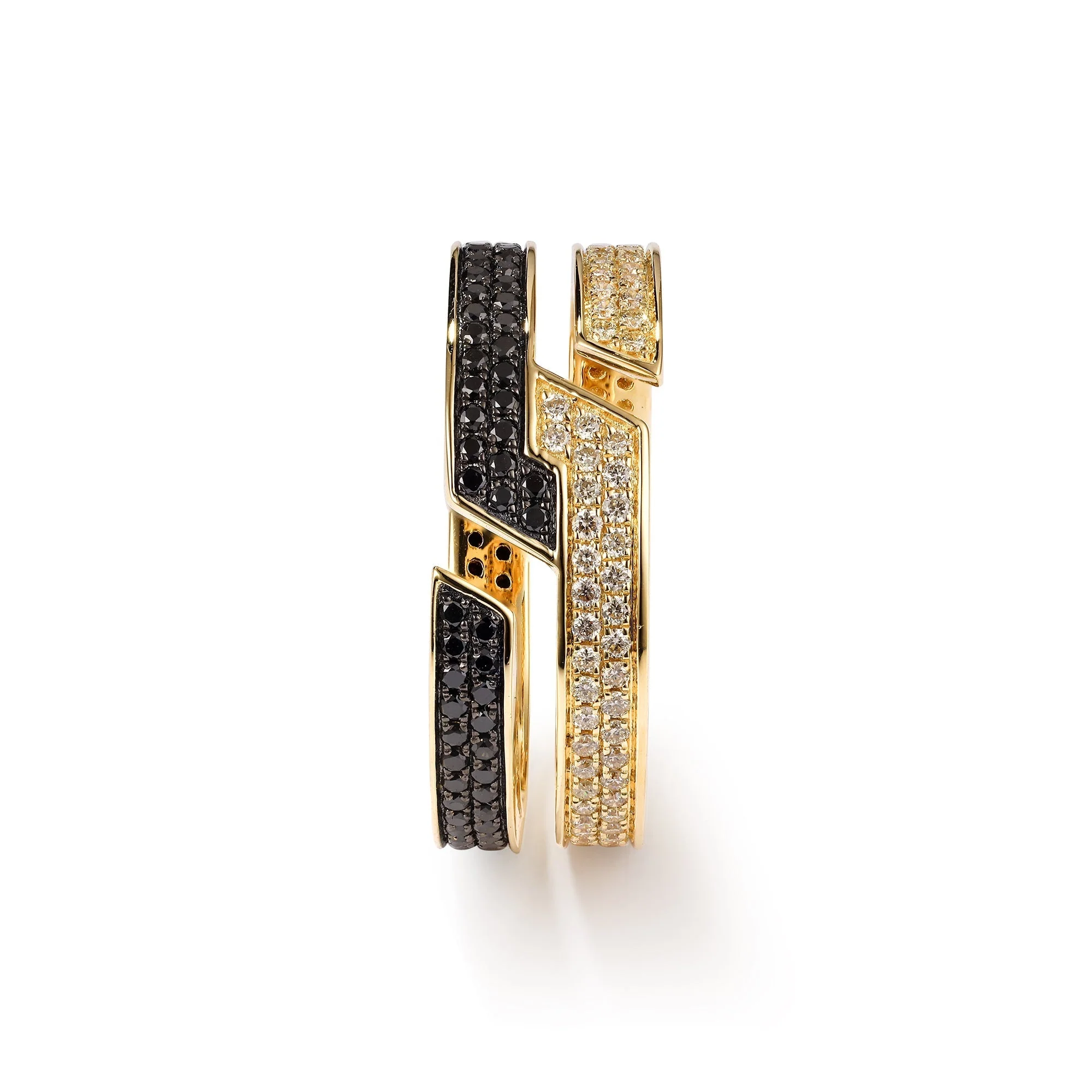 Eclipse Edge Diamond Ring - Image 3