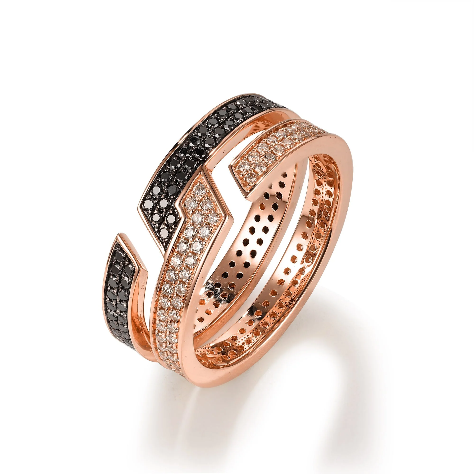 Eclipse Edge Diamond Ring - Image 5
